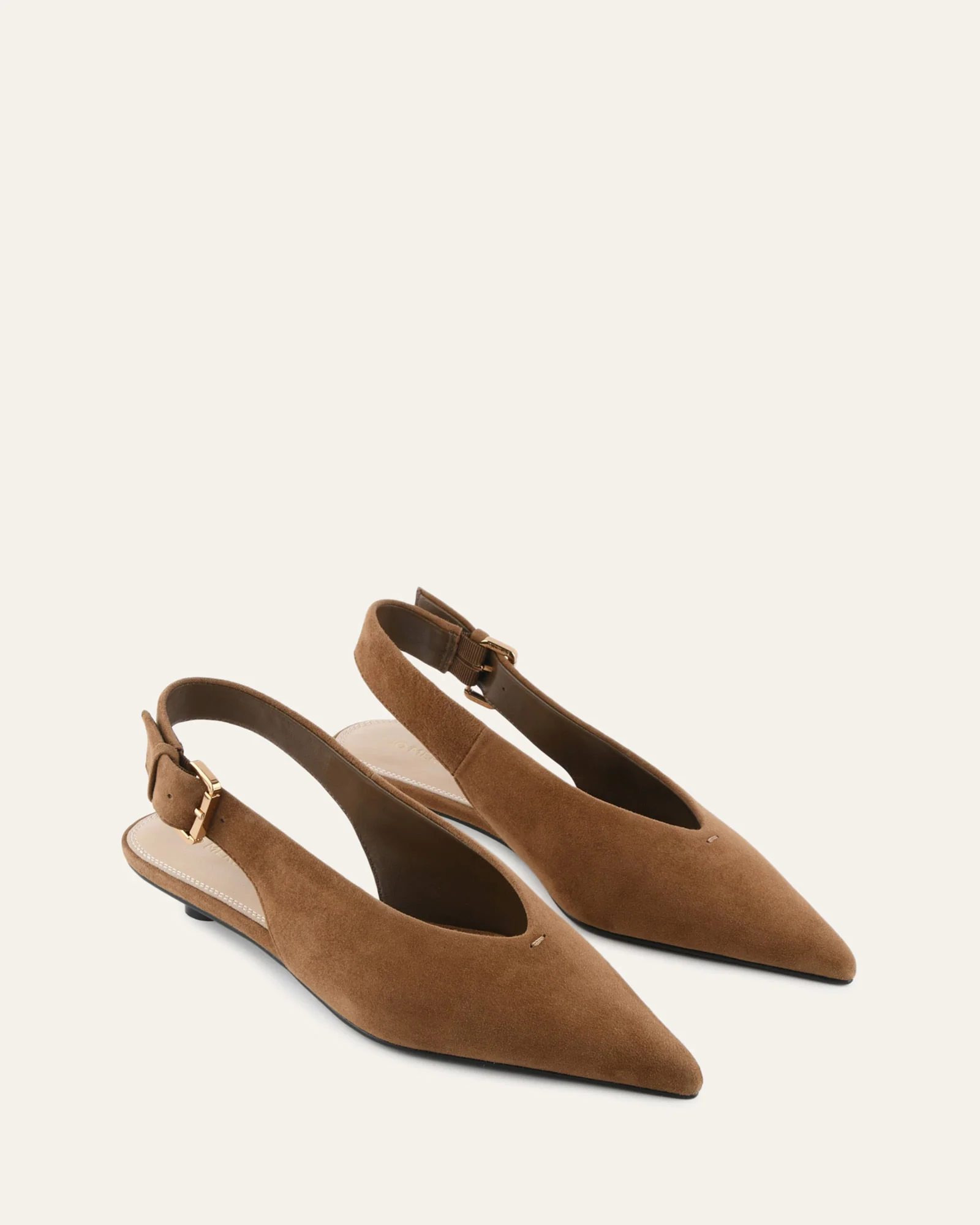 ALBIE DRESS FLATS BISCUIT SUEDE - Image 2