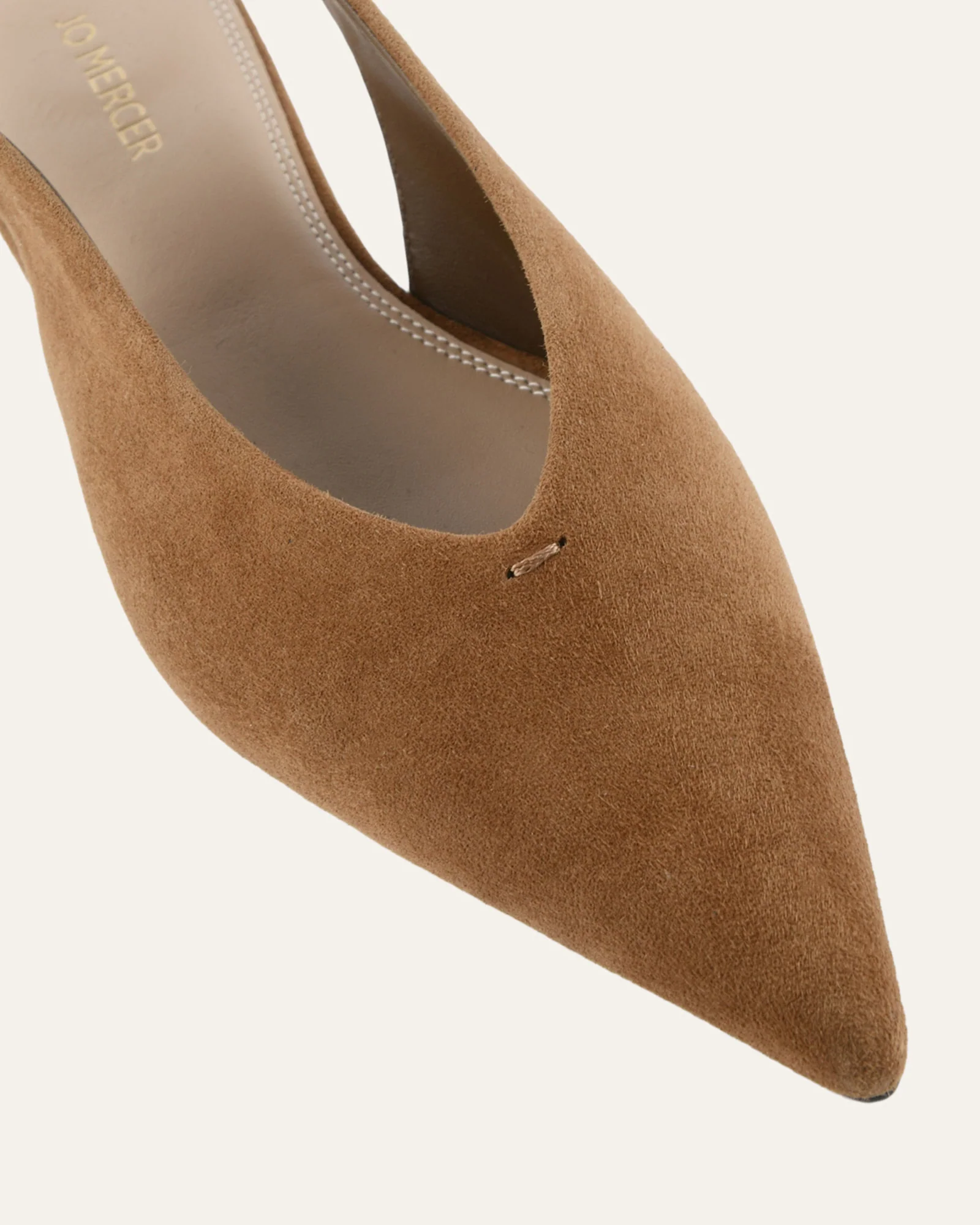 ALBIE DRESS FLATS BISCUIT SUEDE - Image 3