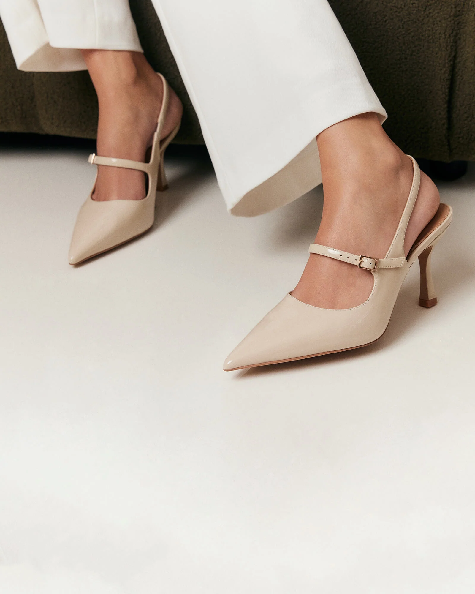 ARCHER HIGH HEELS SAND PATENT - Image 8