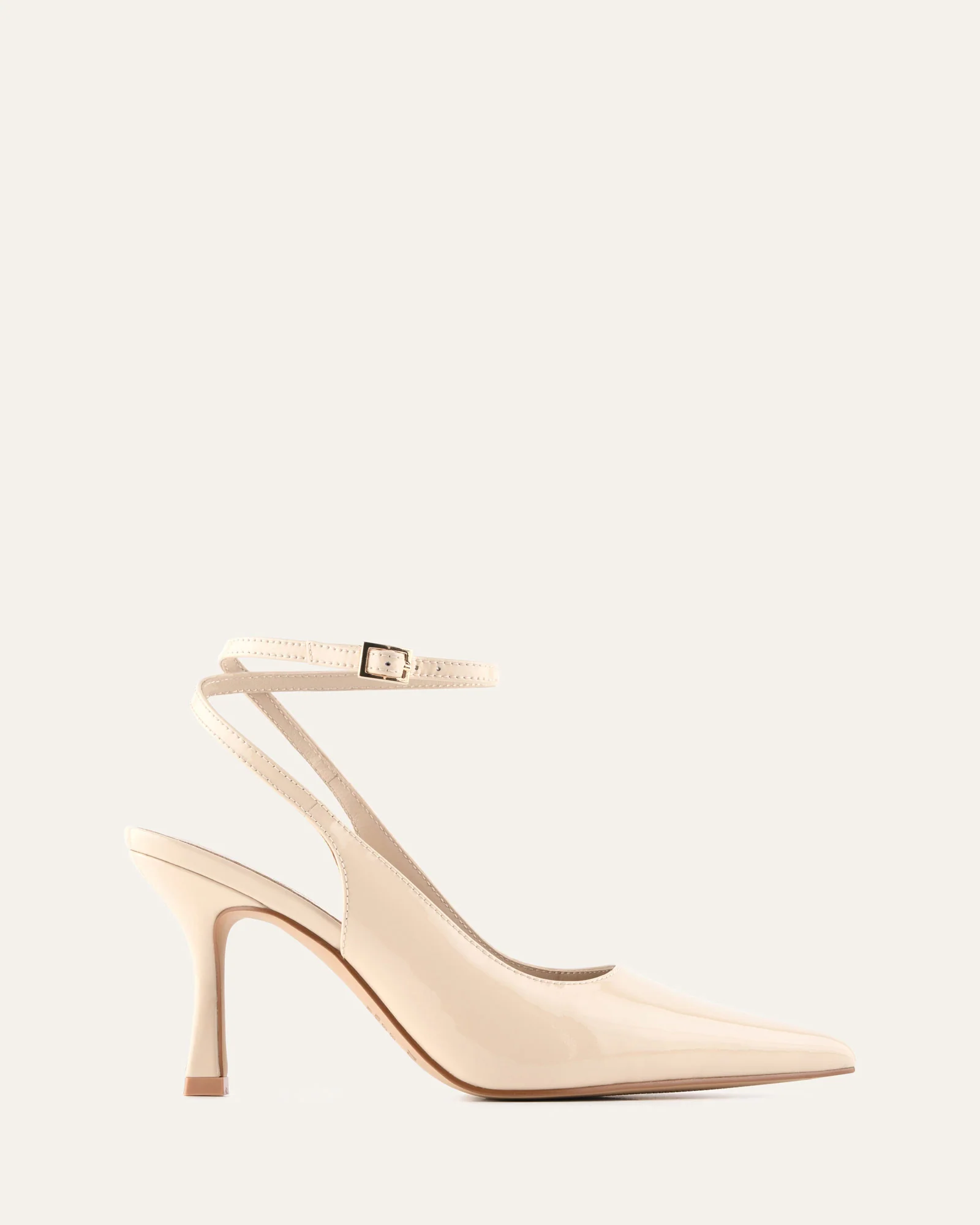 AVA HIGH HEELS SAND PATENT