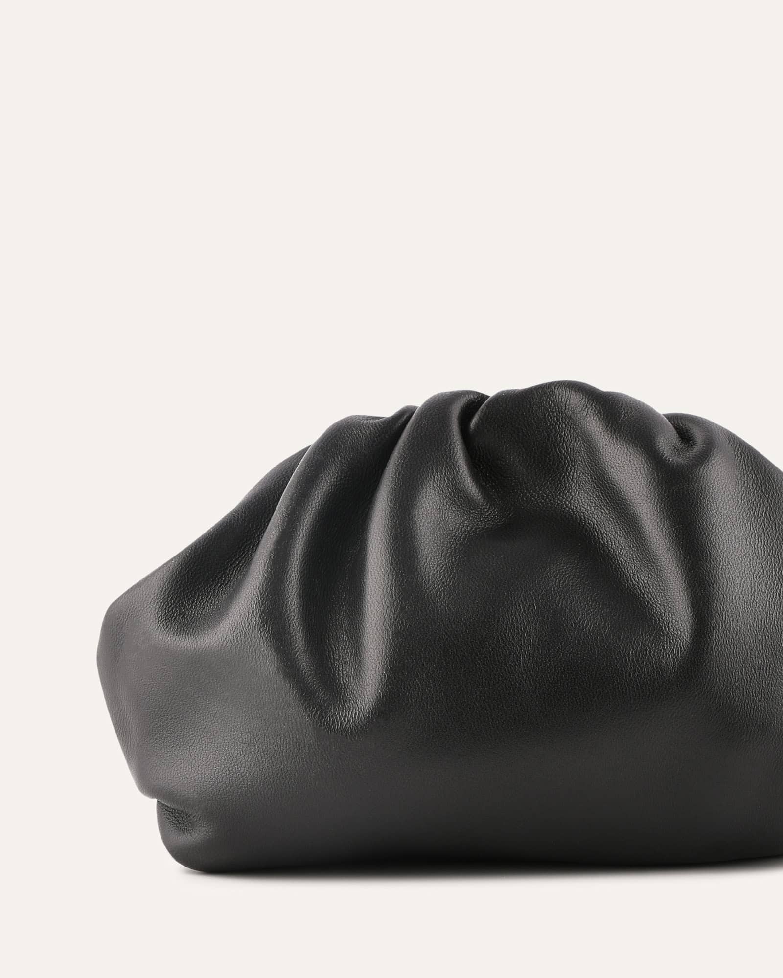 BAMBINI CLUTCH BAG BLACK LEATHER - Image 3