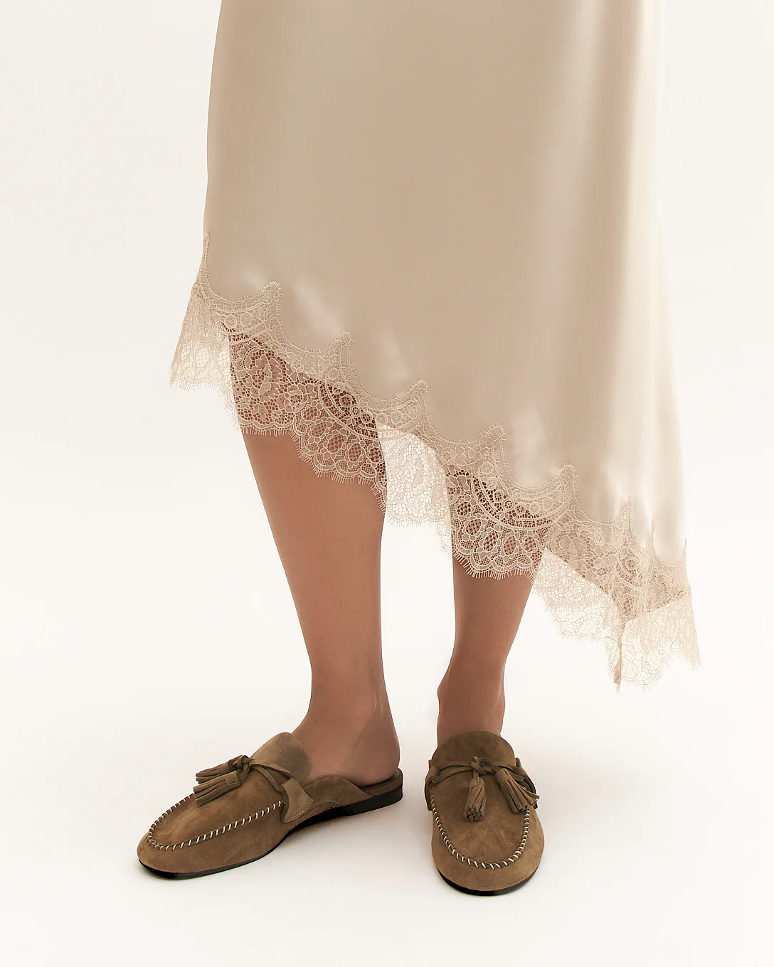 BASS LOAFERS OLIVE SUEDE - Image 2