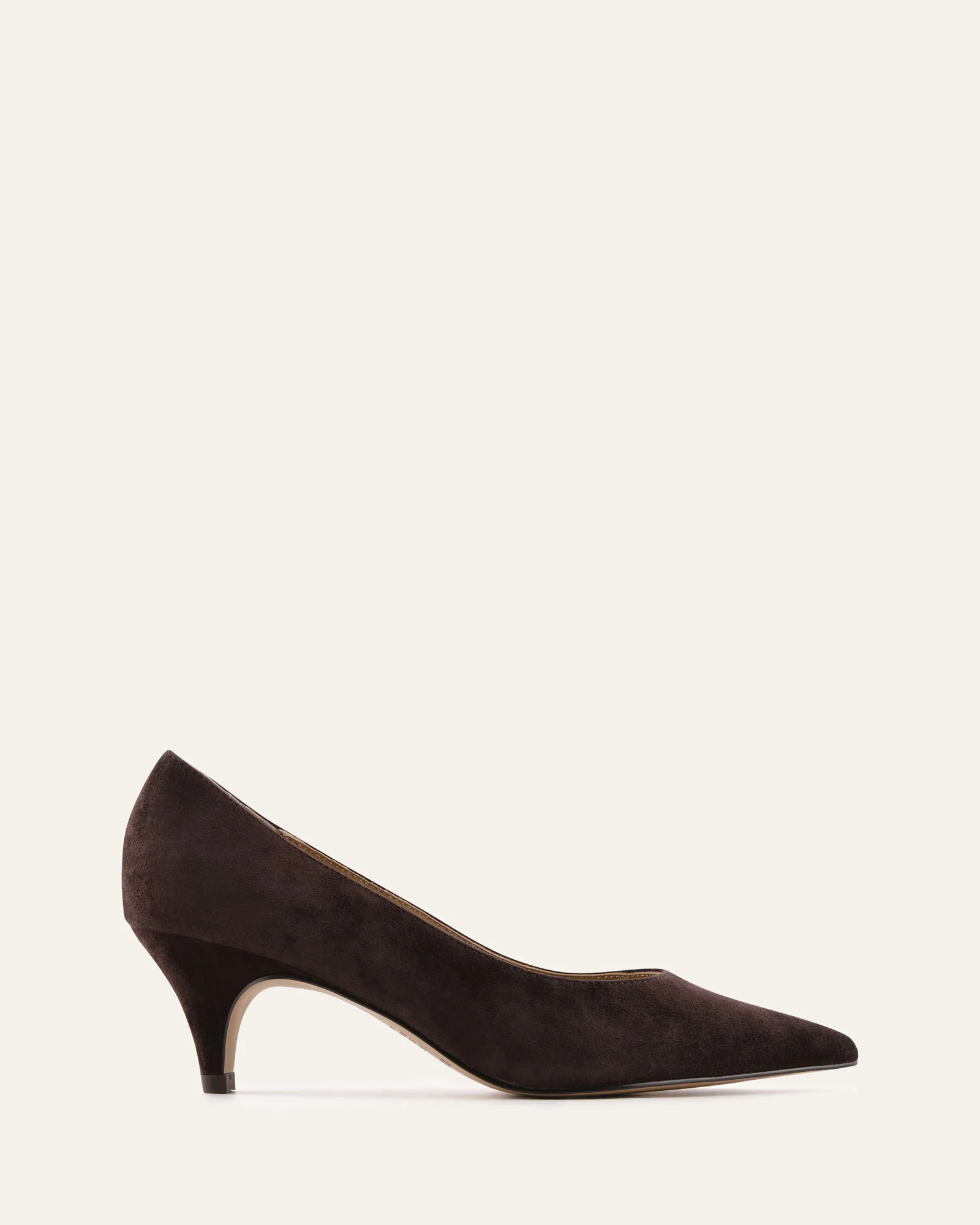 BLAIR LOW HEELS BITTER CHOC SUEDE