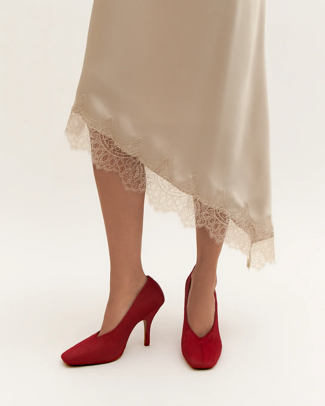 CAREY HIGH HEELS CHILLI LEATHER - Image 8