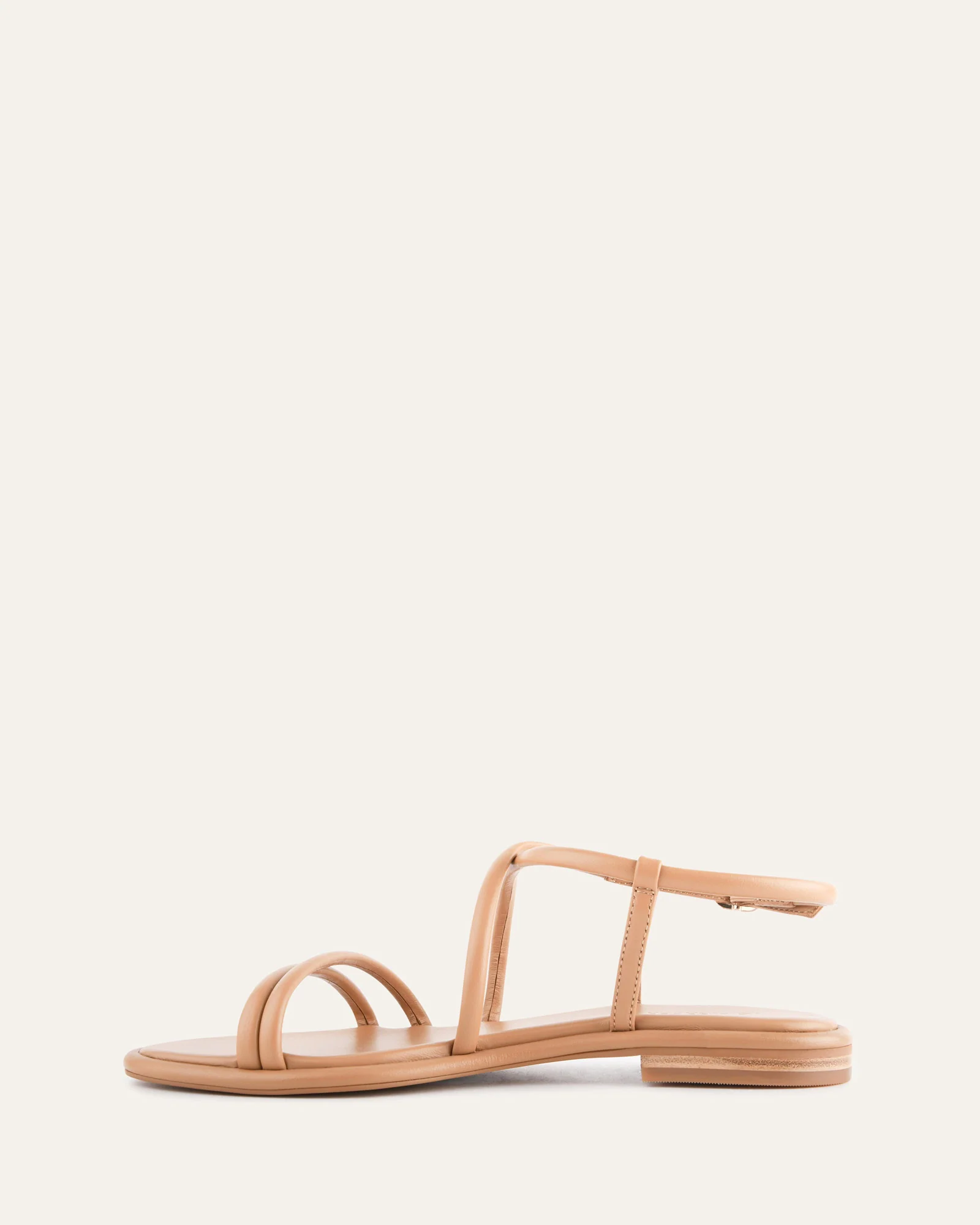CATALINA FLAT SANDALS TOFFEE LEATHER - Image 5
