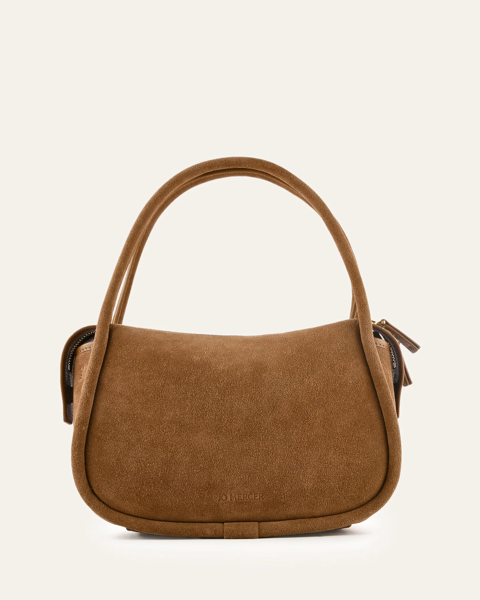 CHASE CROSSBODY BAG BISCUIT SUEDE