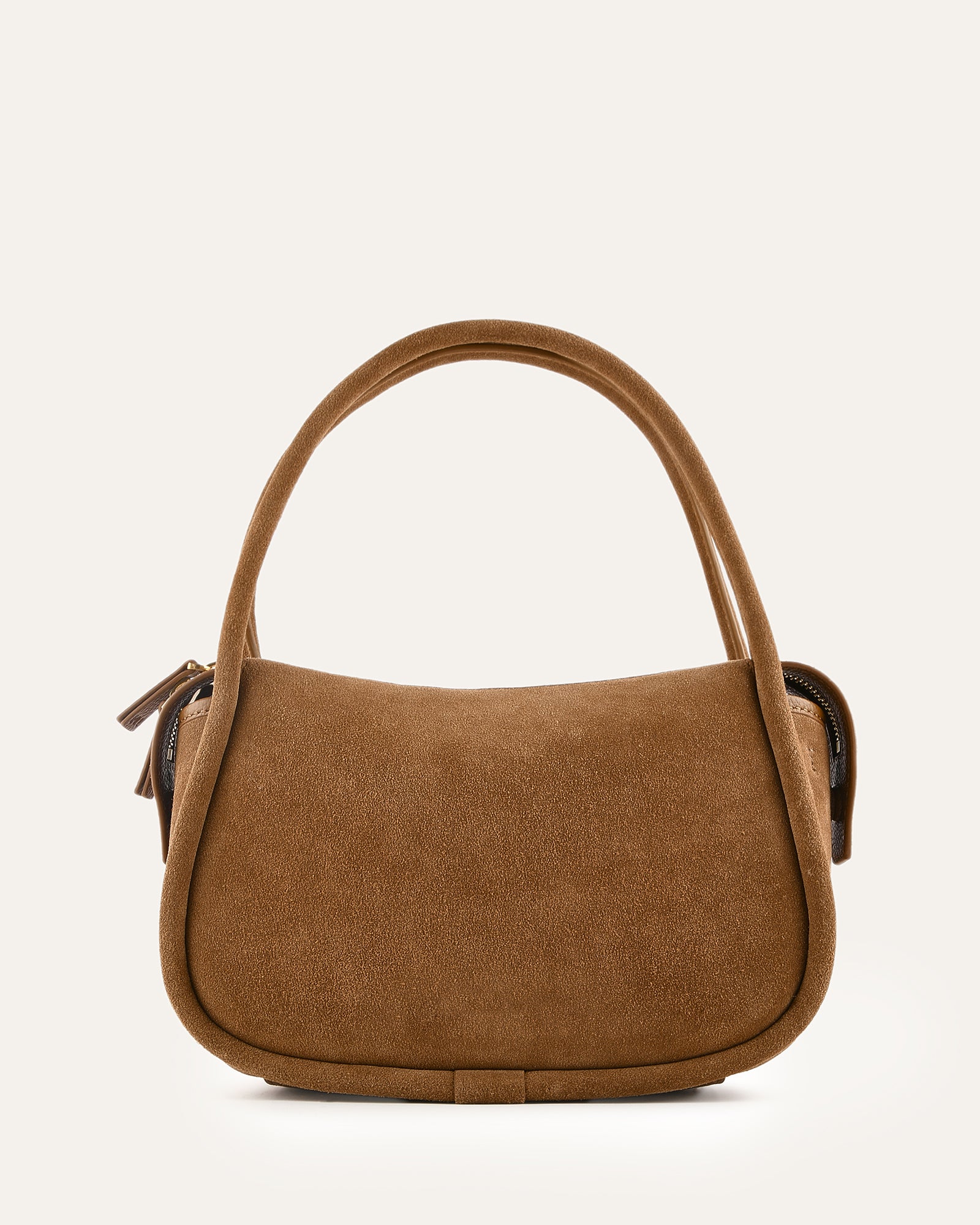 CHASE CROSSBODY BAG BISCUIT SUEDE - Image 4