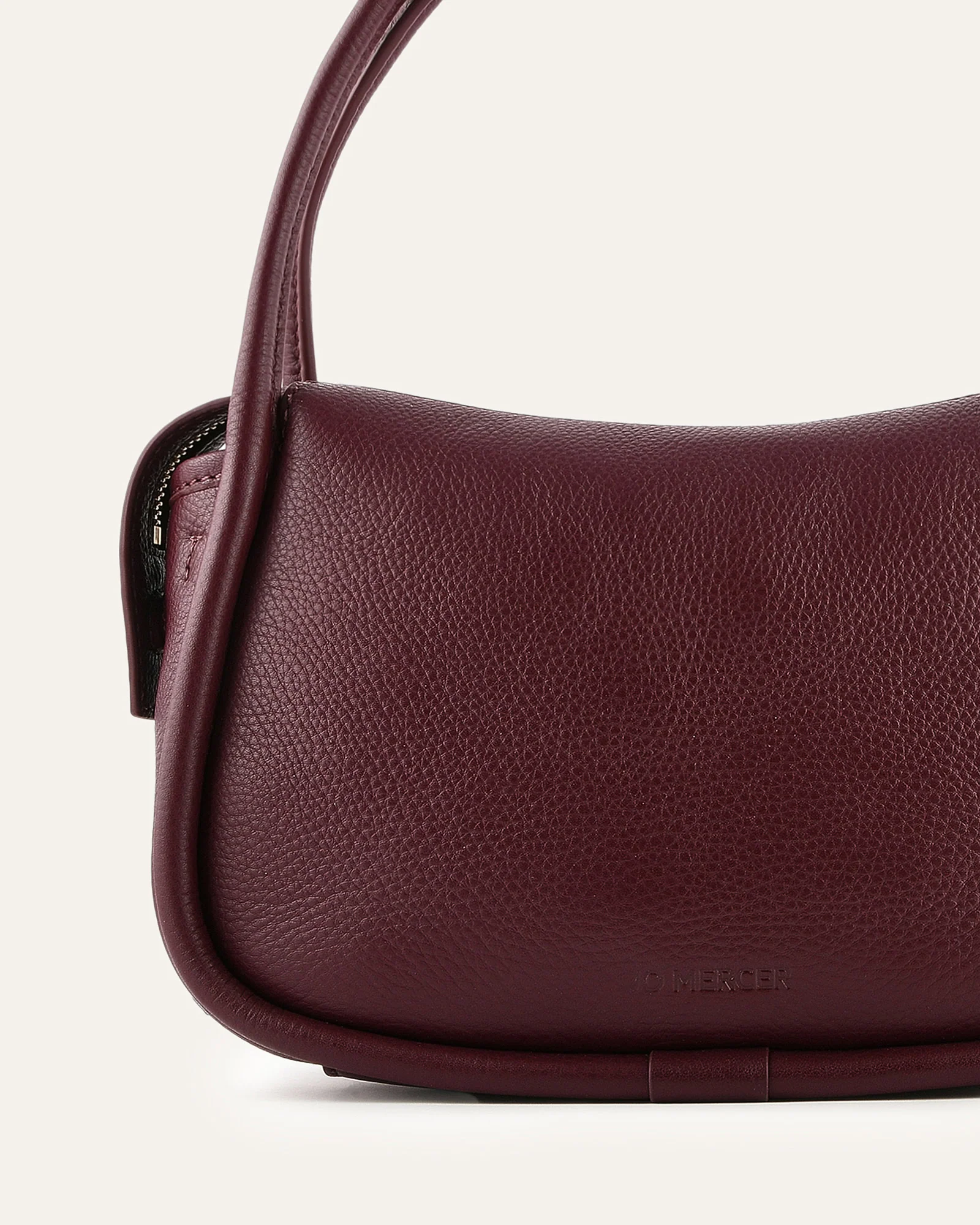 CHASE CROSSBODY BAG MERLOT LEATHER - Image 3
