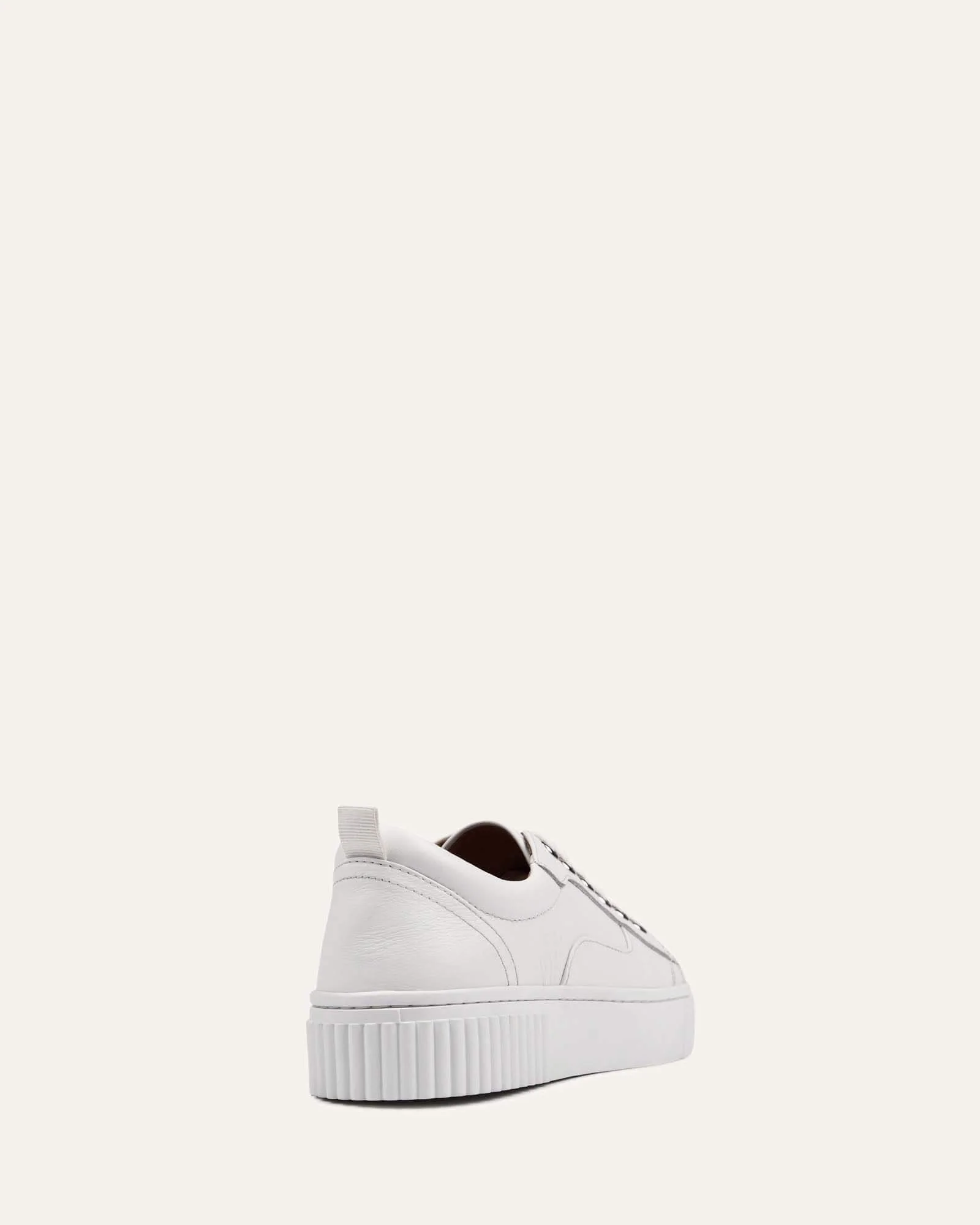 CLAREMONT SNEAKERS WHITE LEATHER - Image 5