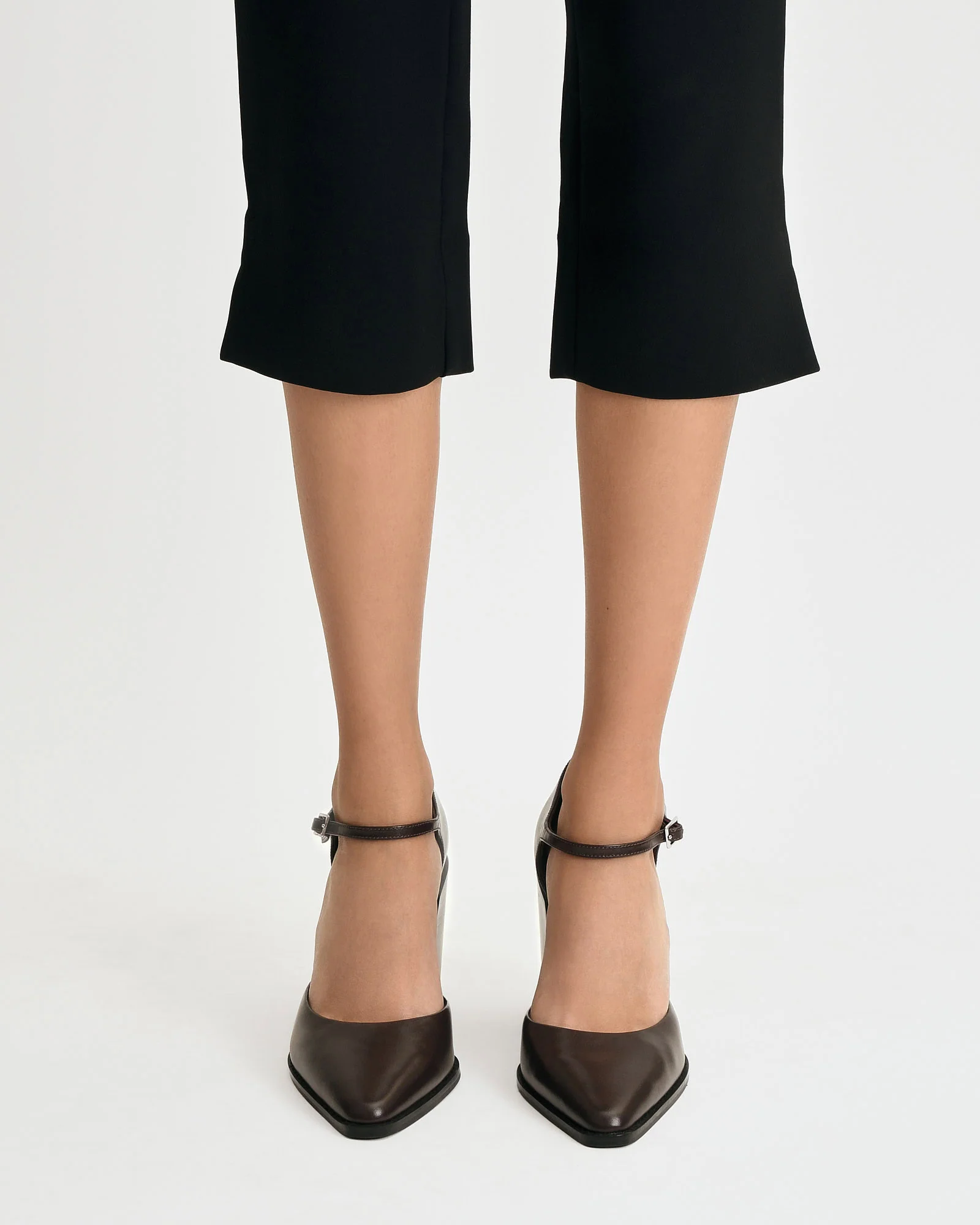 COOPER HIGH HEELS MERLOT LEATHER - Image 7