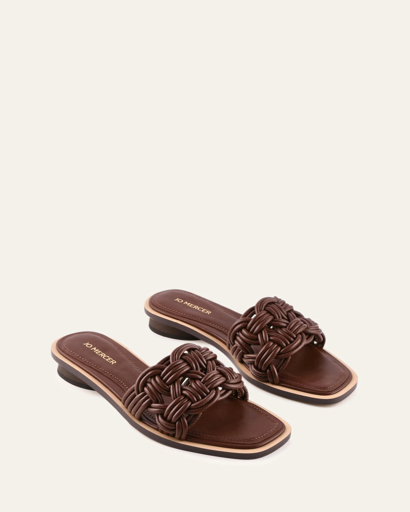 CORTA FLAT SANDALS PECAN LEATHER - Image 3
