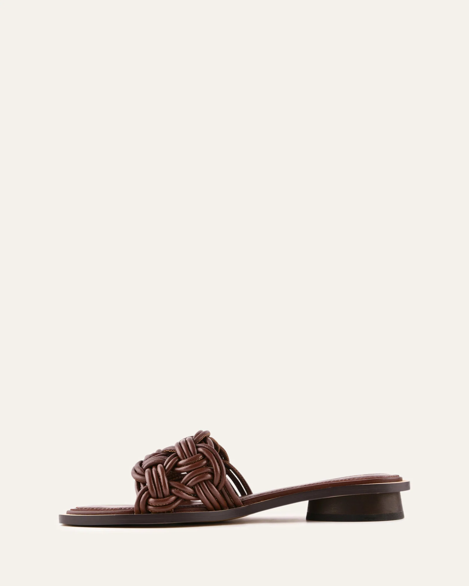 CORTA FLAT SANDALS PECAN LEATHER - Image 6