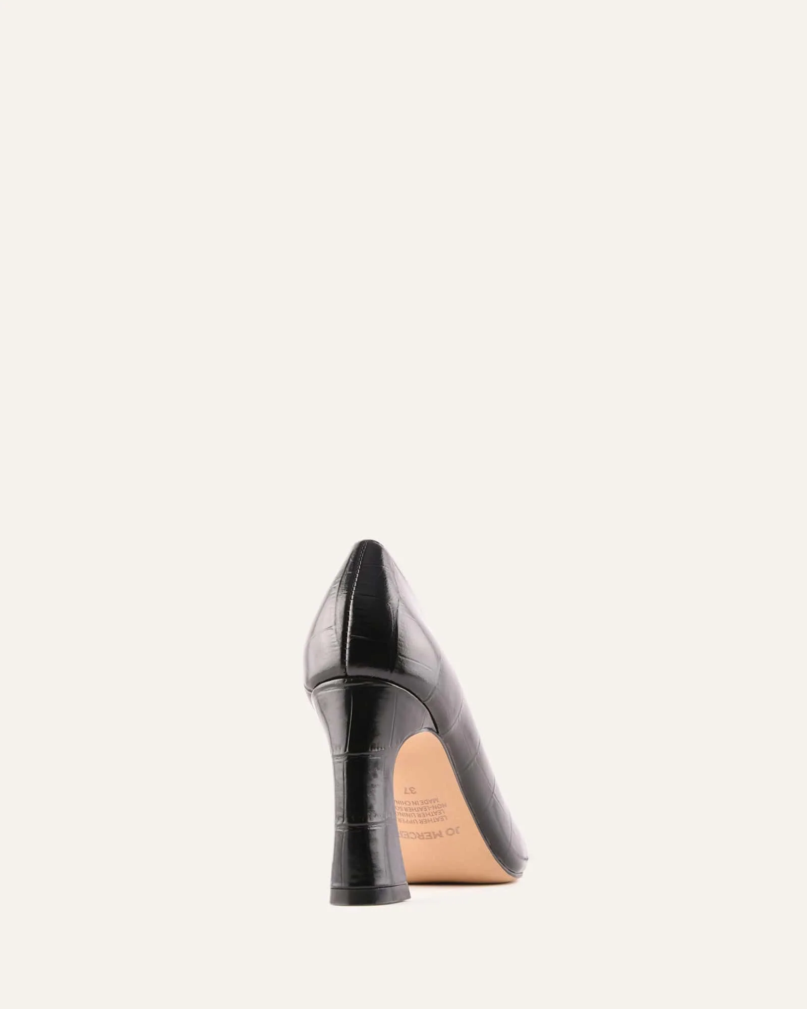 DOMINIQUE HIGH HEELS BLACK CROC - Image 5