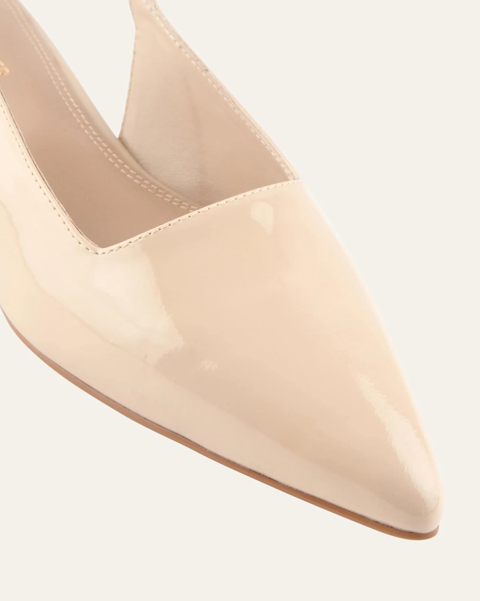 ECLIPSE DRESS FLATS SAND PATENT - Image 3