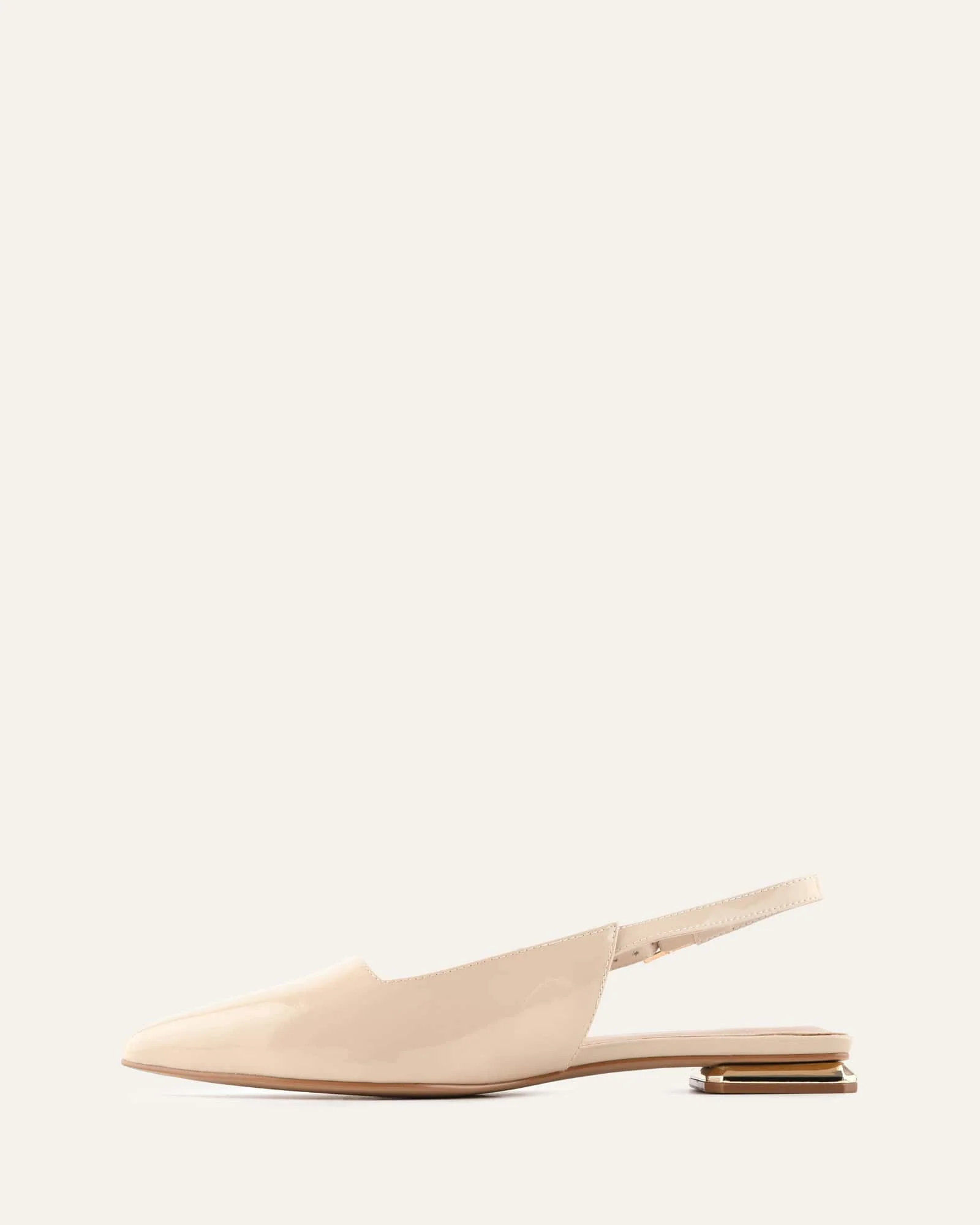 ECLIPSE DRESS FLATS SAND PATENT - Image 5