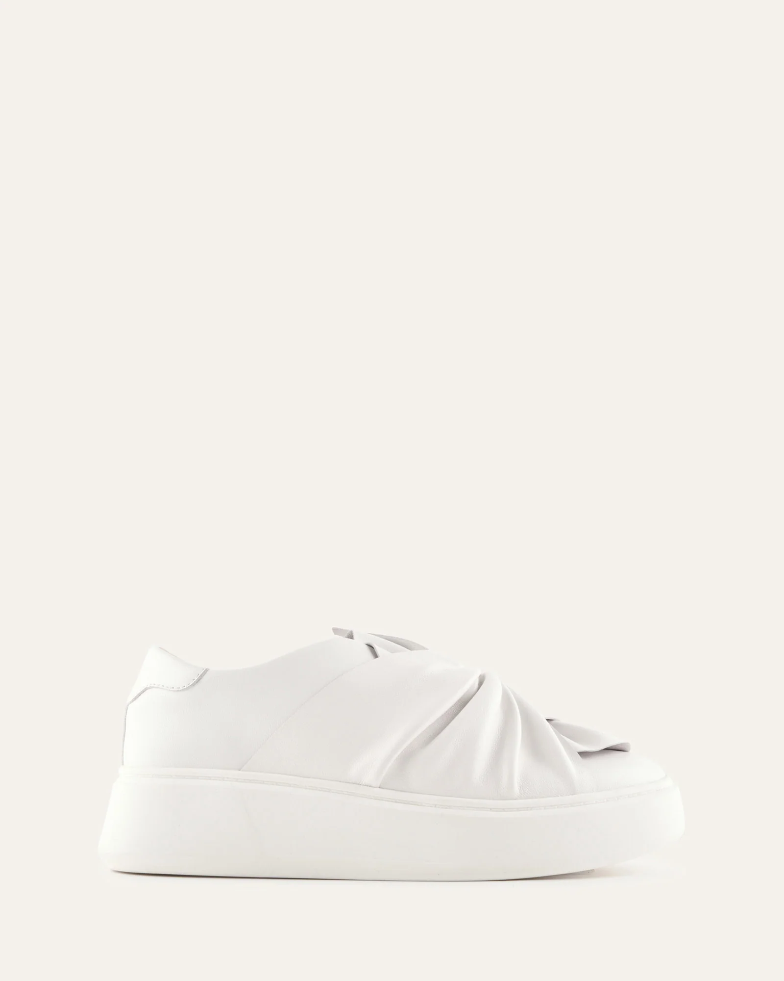 EDIE SNEAKERS WHITE LEATHER