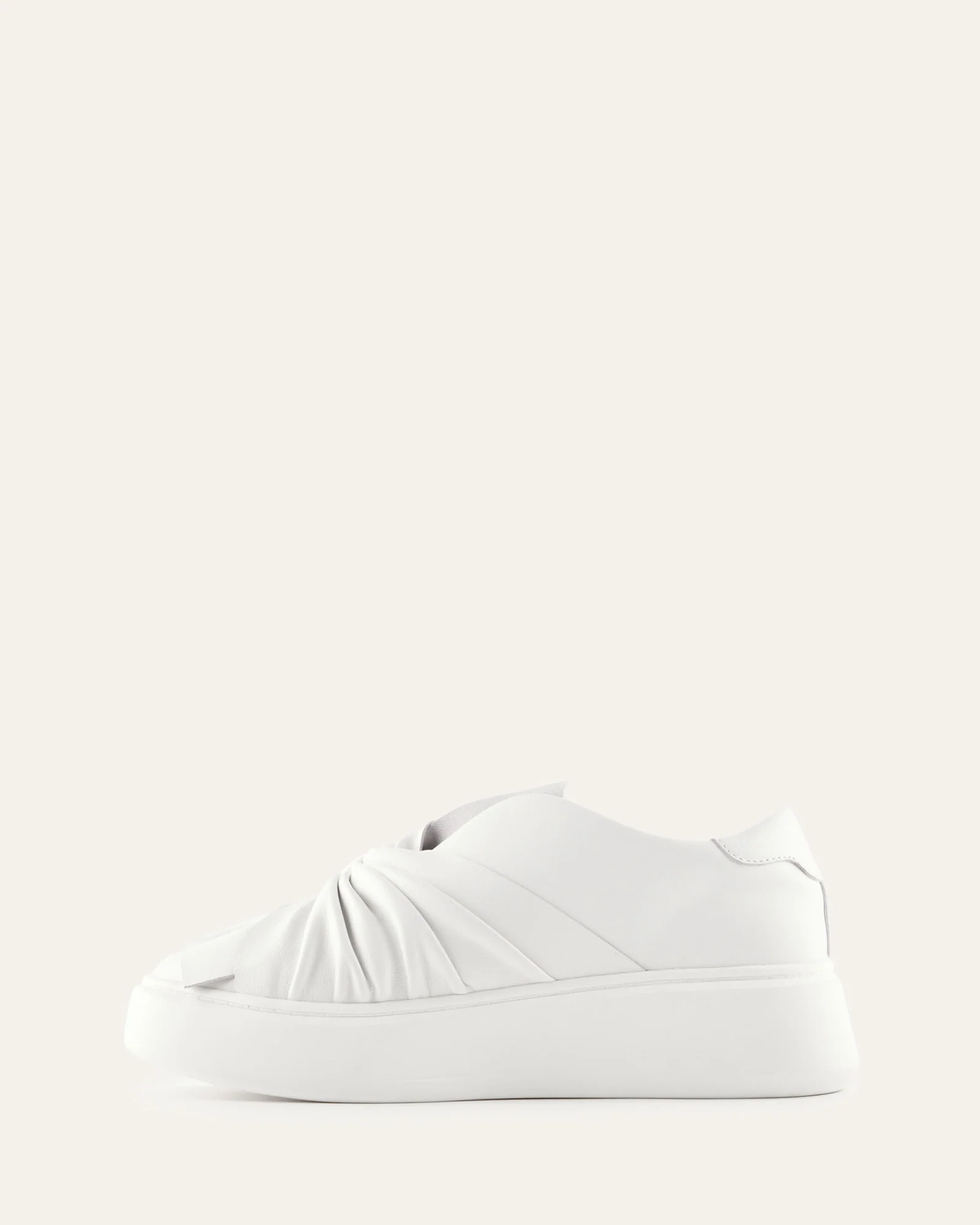 EDIE SNEAKERS WHITE LEATHER - Image 5