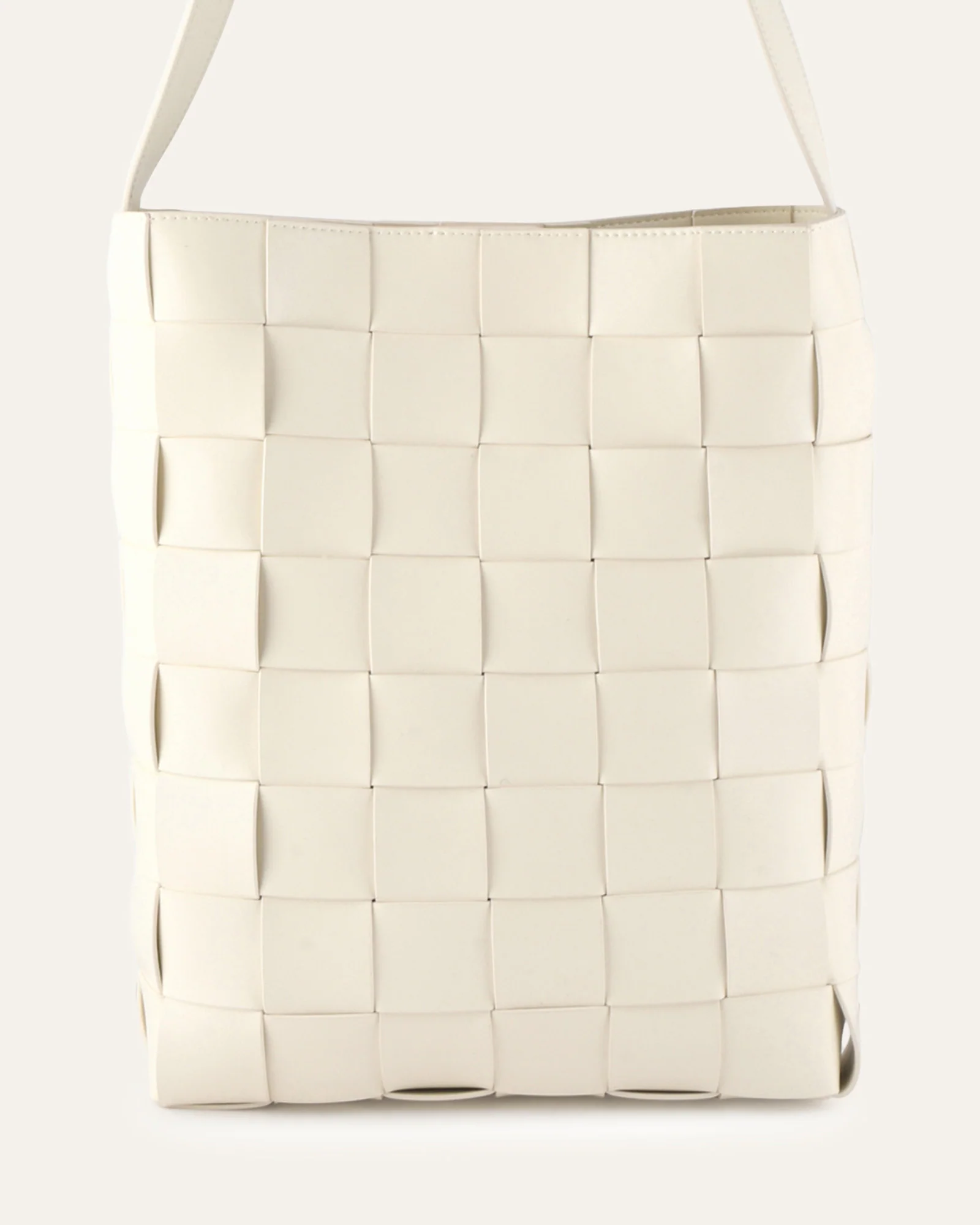 HAZE TOTE BAG OFF WHITE LEATHER - Image 4