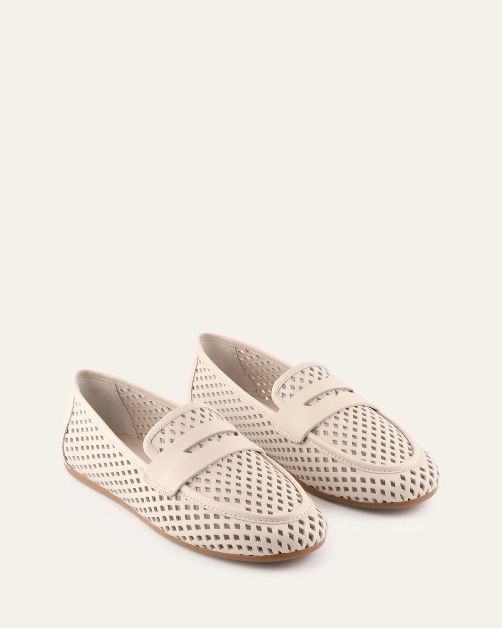 HEDLEY LOAFERS OFF WHITE LEATHER - Image 2