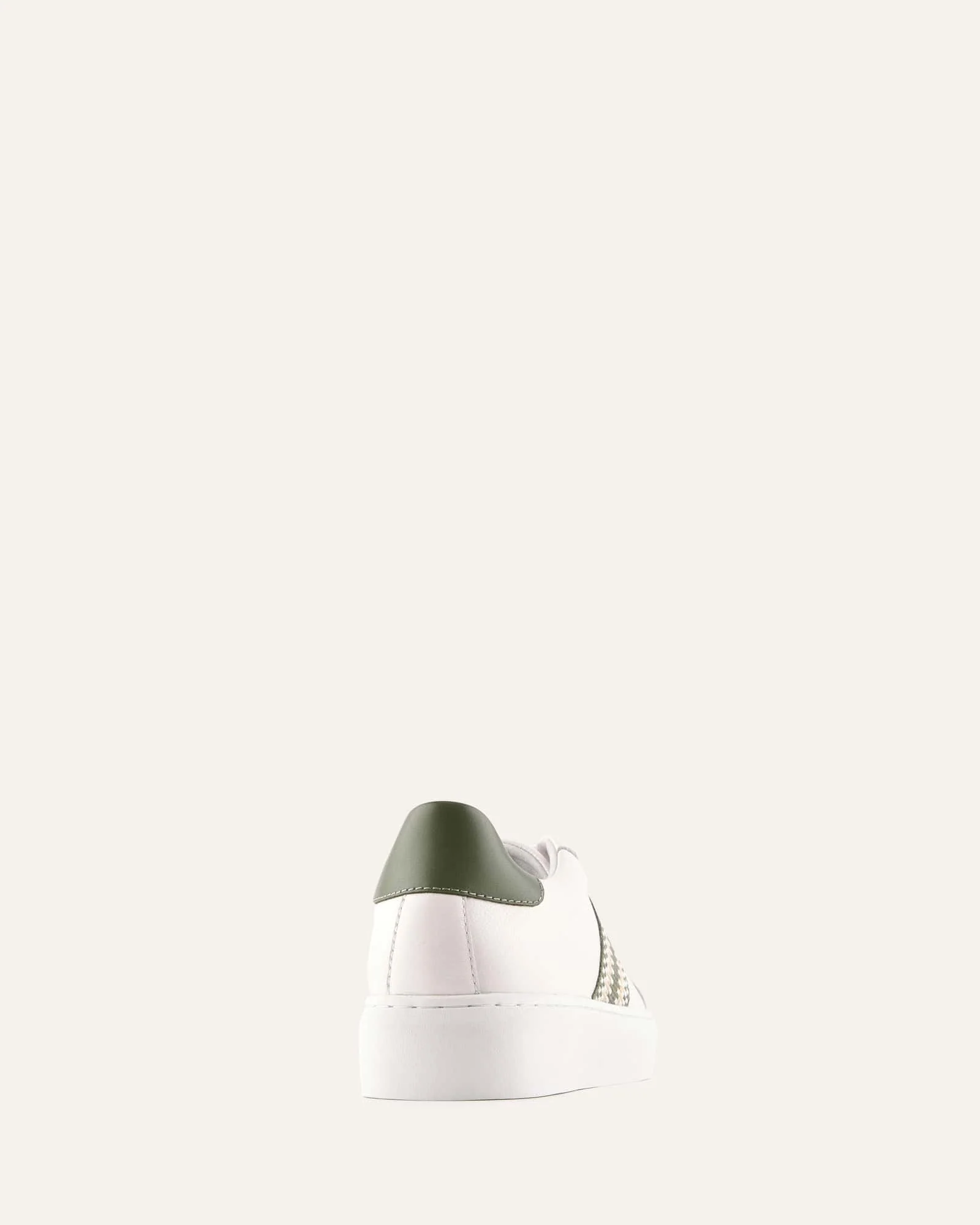 HOLLY SNEAKERS WHITE/SAGE LEATHER - Image 4