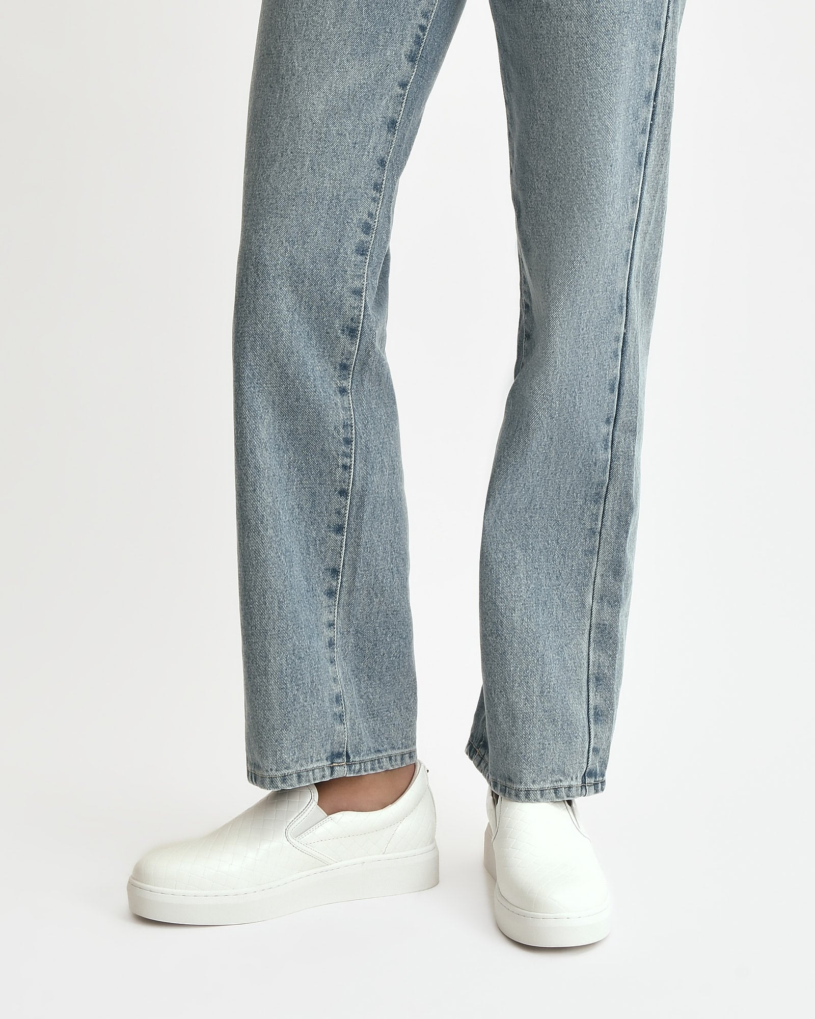 HOLT SNEAKERS WHITE LEATHER - Image 2