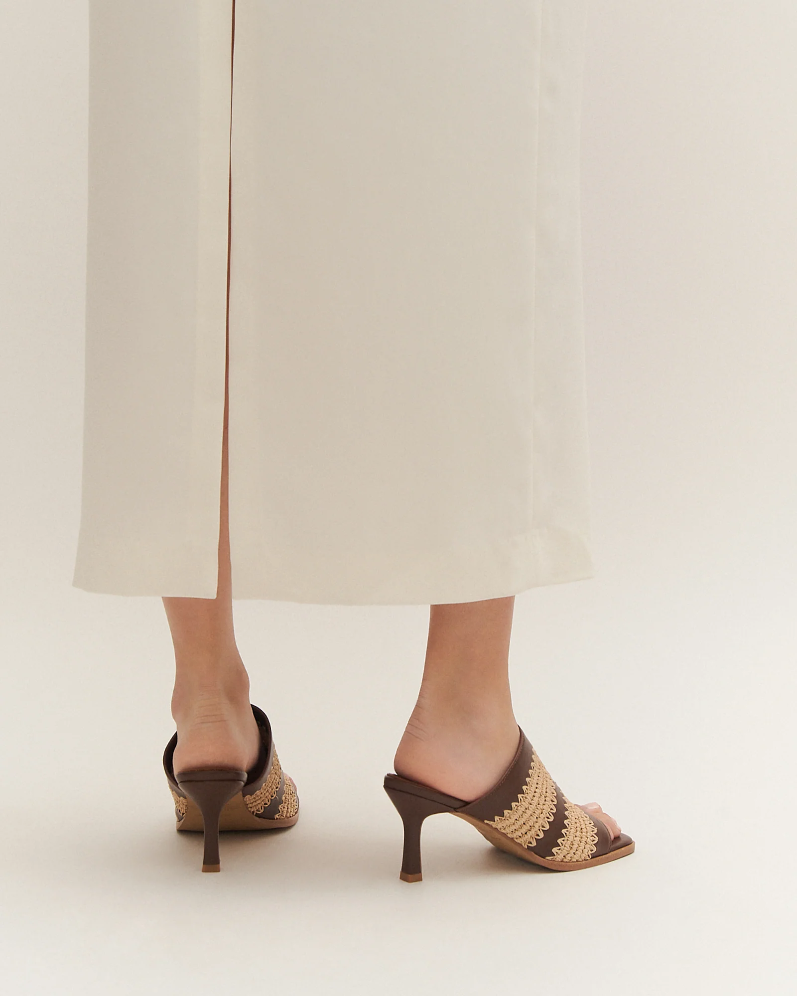 KEATING MID HEEL SANDALS PECAN LEATHER - Image 7