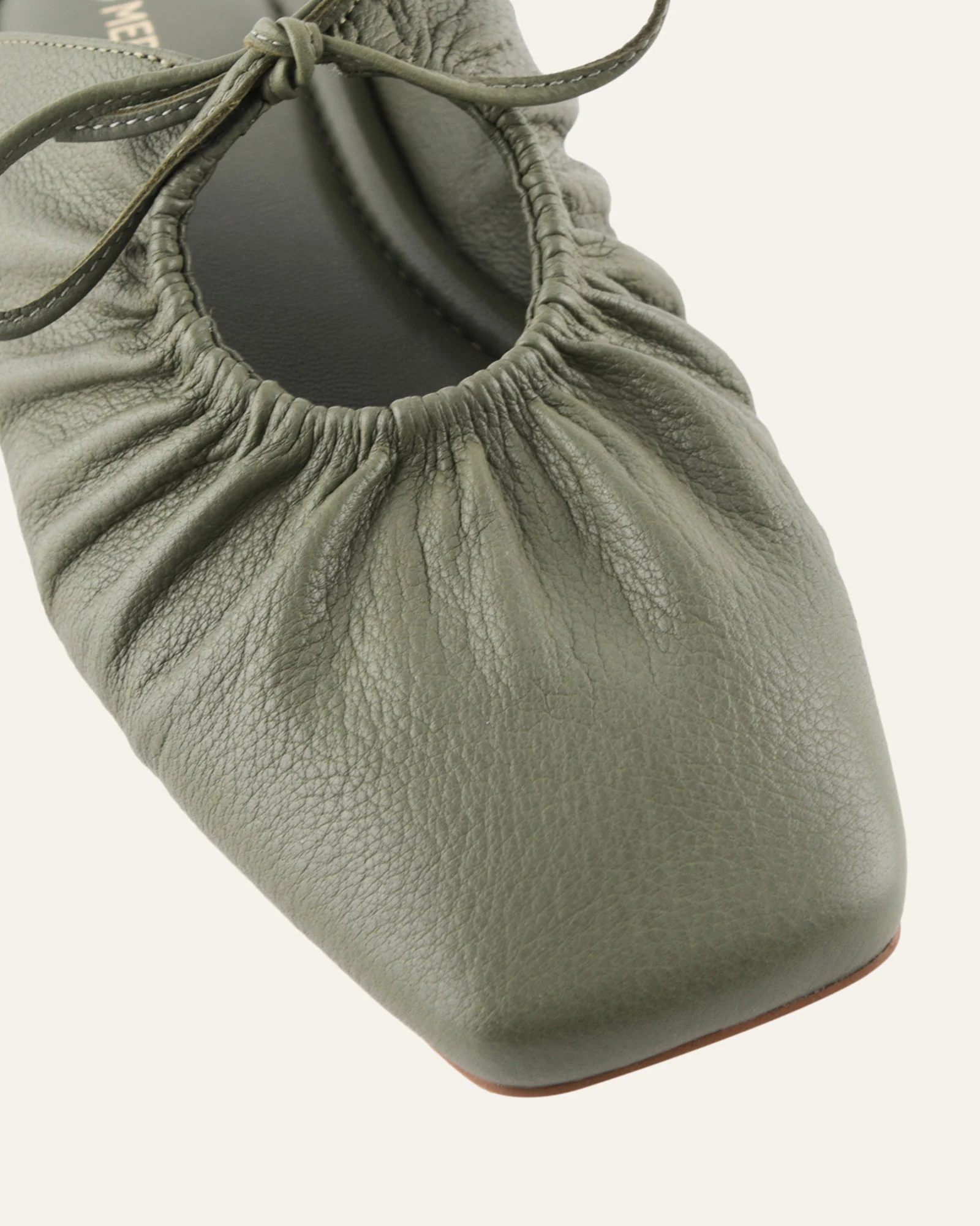 KEVA CASUAL FLATS SAGE LEATHER - Image 4