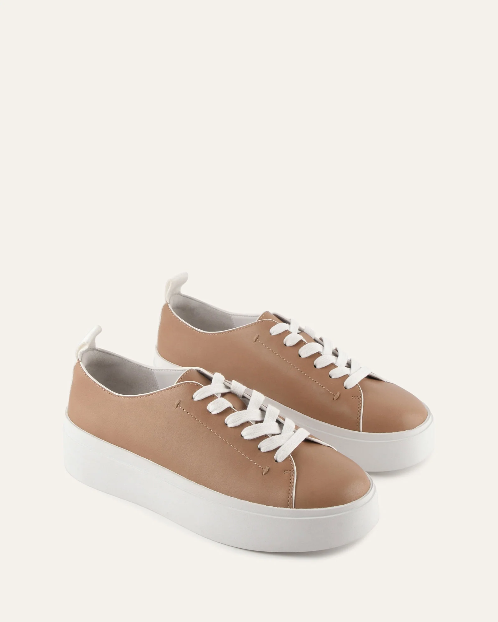 KITE SNEAKERS TAN LEATHER - Image 2