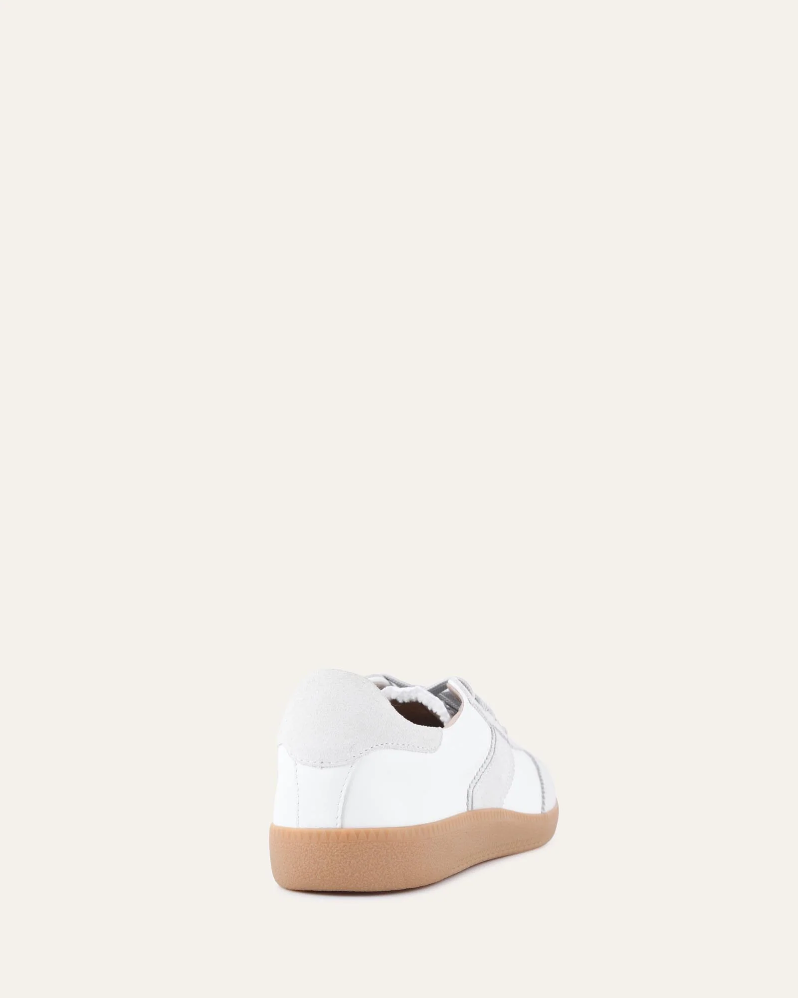 LOLA SNEAKERS WHITE GREY LEATHER - Image 5