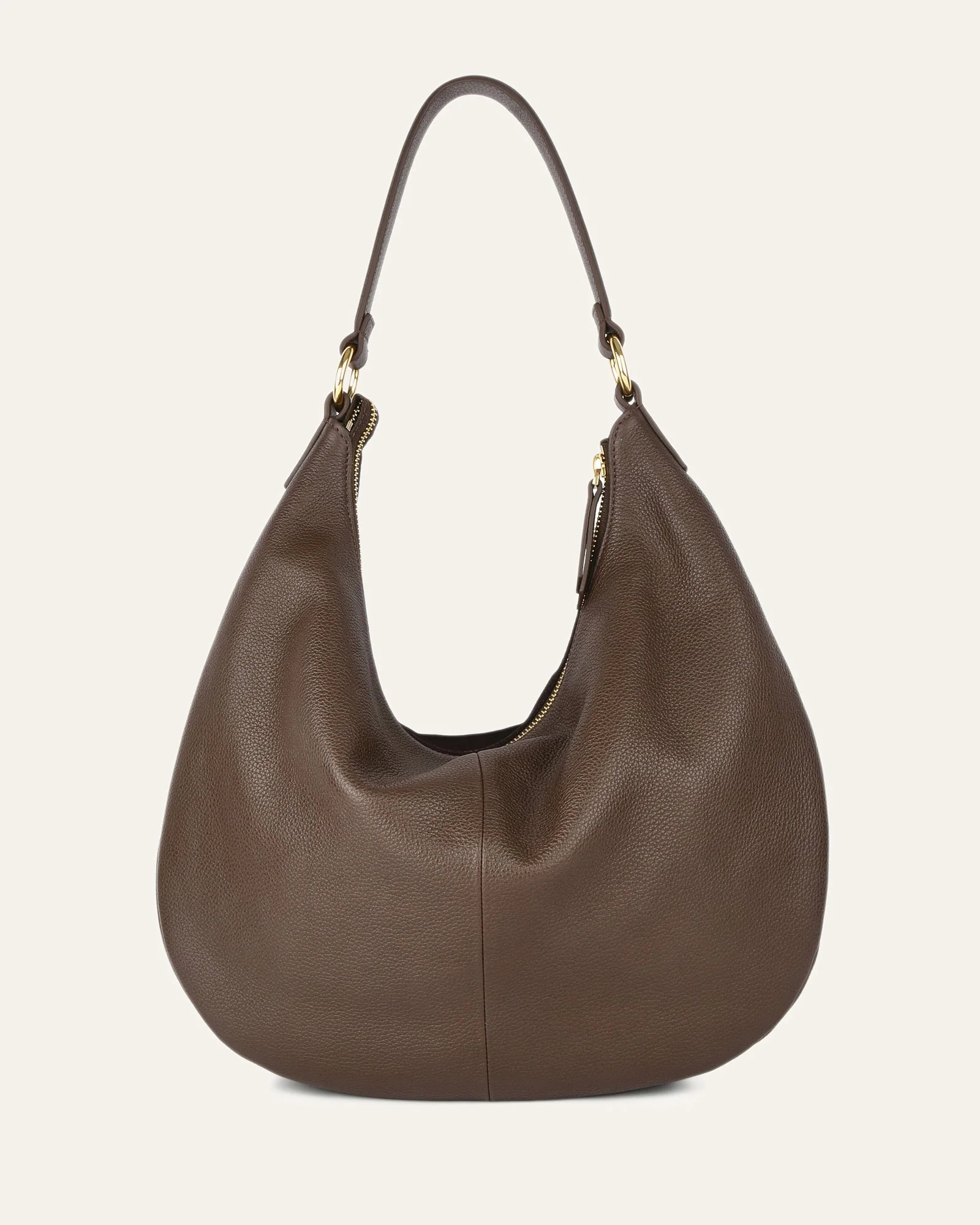 MARGO SHOULDER BAG BITTER CHOC SUEDE - Image 4
