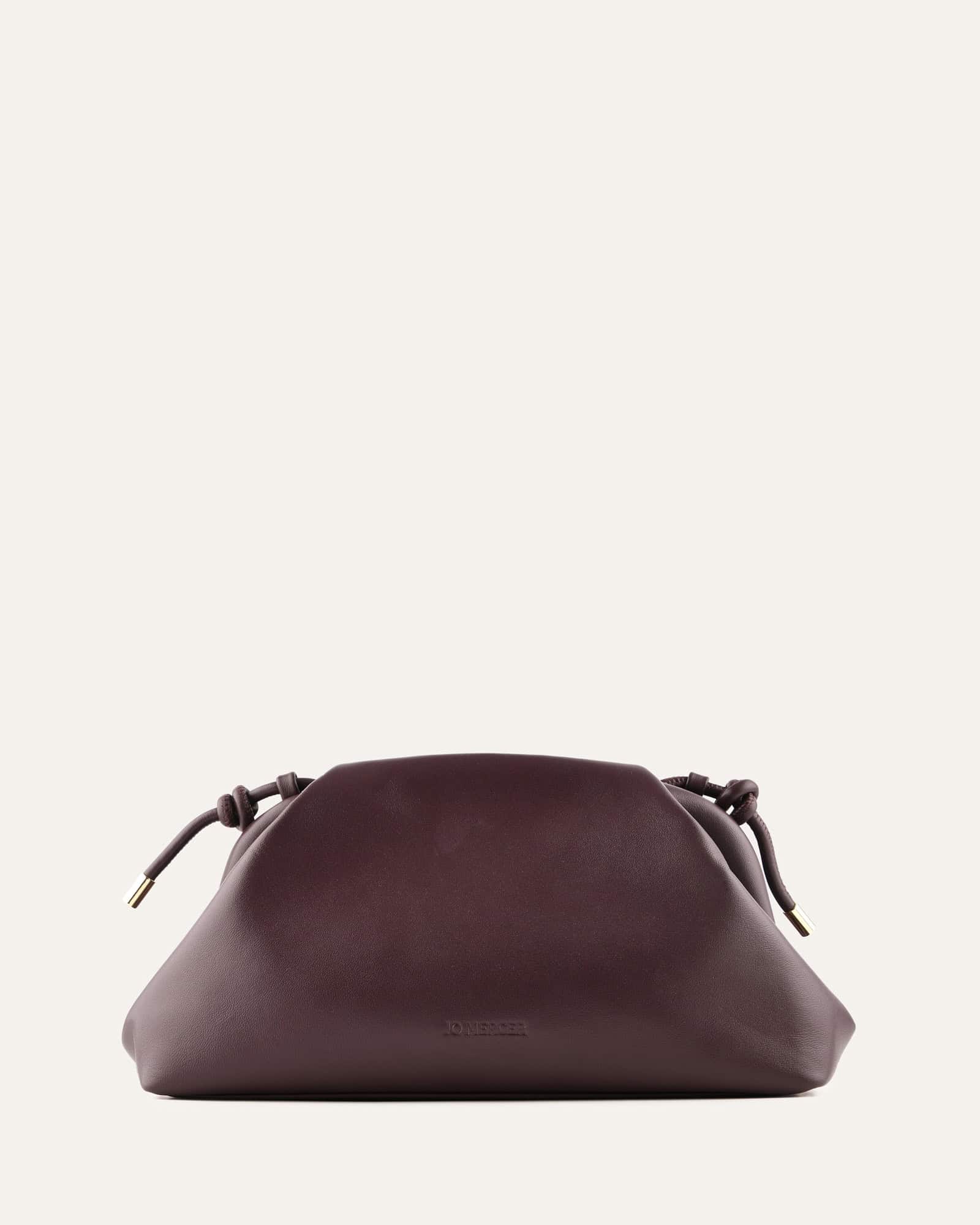 MILLY CROSSBODY BAG MERLOT LEATHER