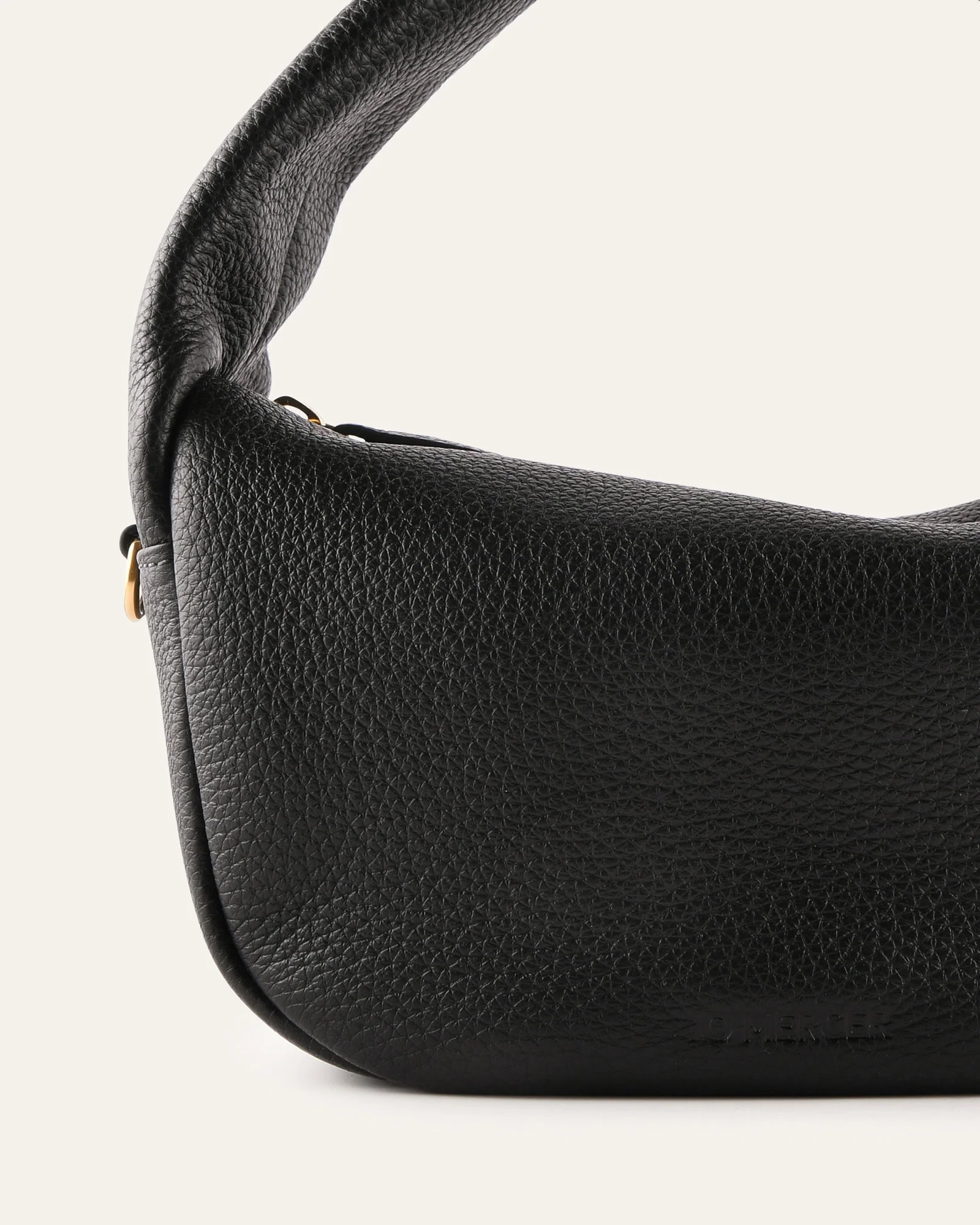 MOLLY CROSSBODY BAG BLACK LEATHER - Image 3