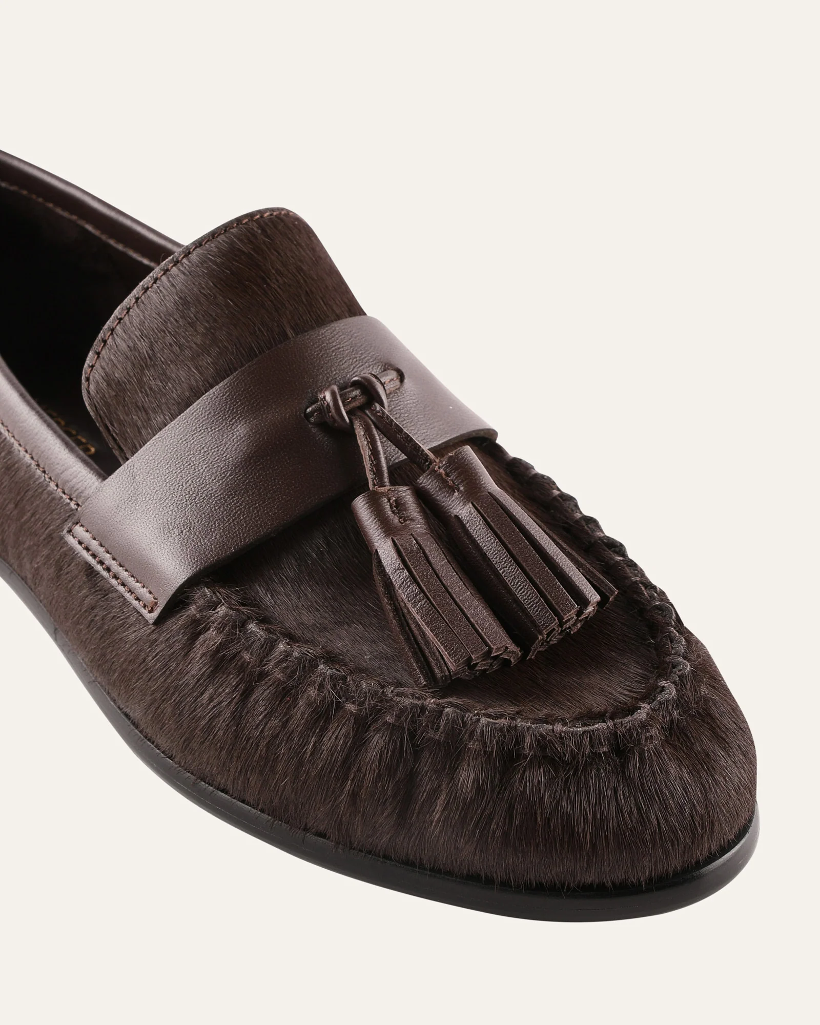 MYRA LOAFERS CHOCOLATE LEATHER - Image 4