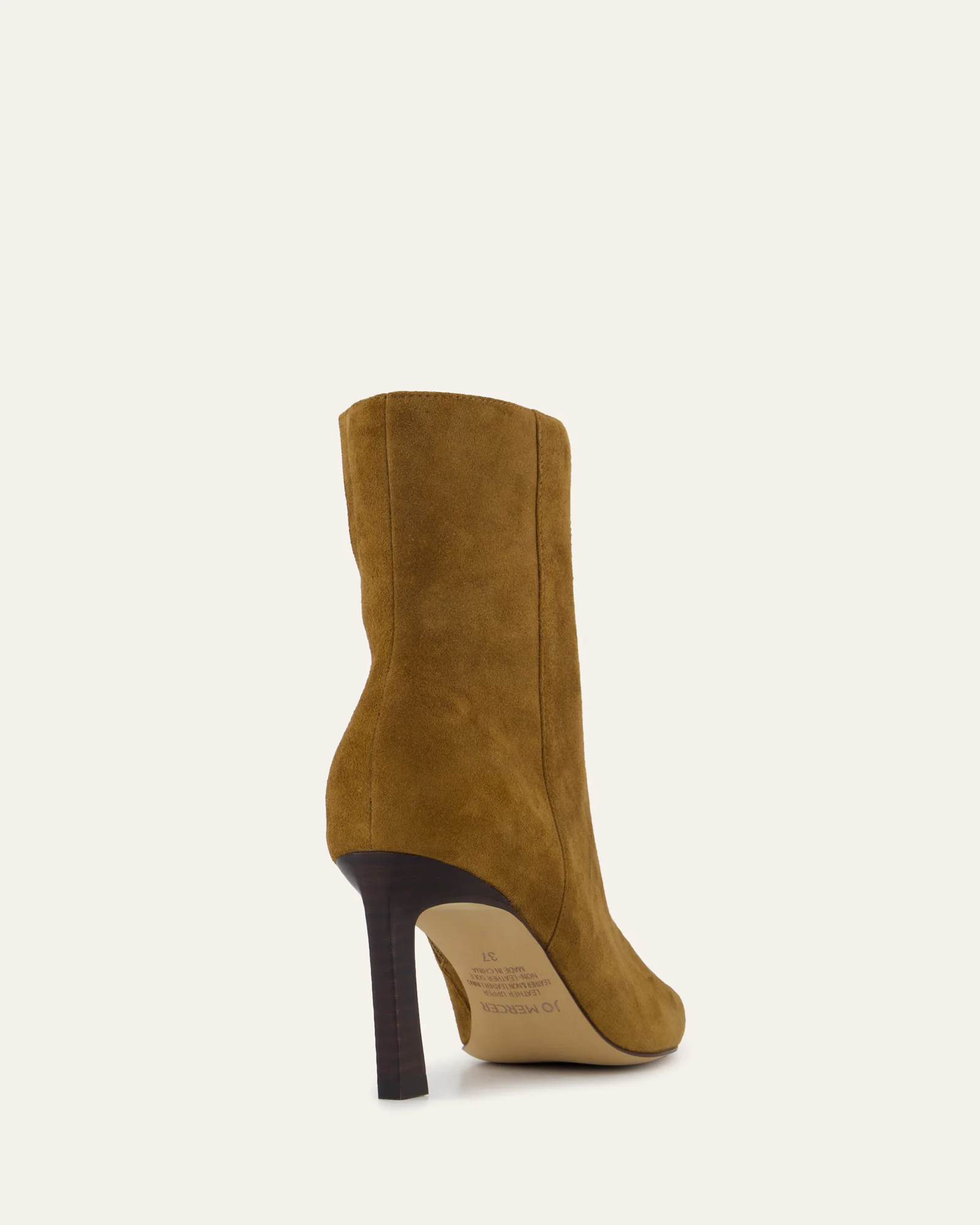 NESSIE MID ANKLE BOOTS BISCUIT SUEDE - Image 5