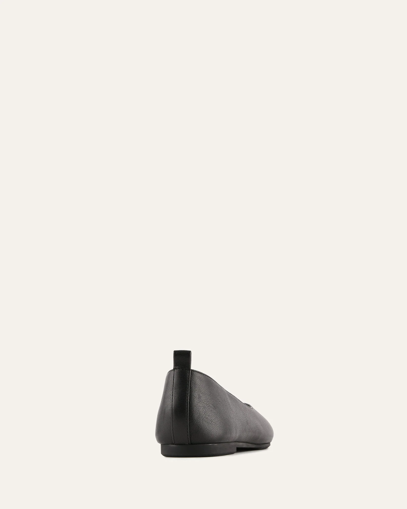 NICO CASUAL FLATS BLACK LEATHER - Image 4