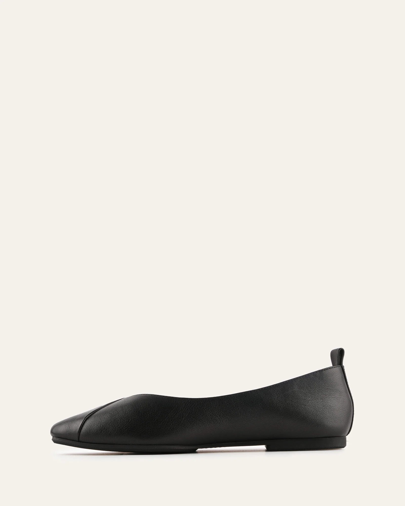NICO CASUAL FLATS BLACK LEATHER - Image 5