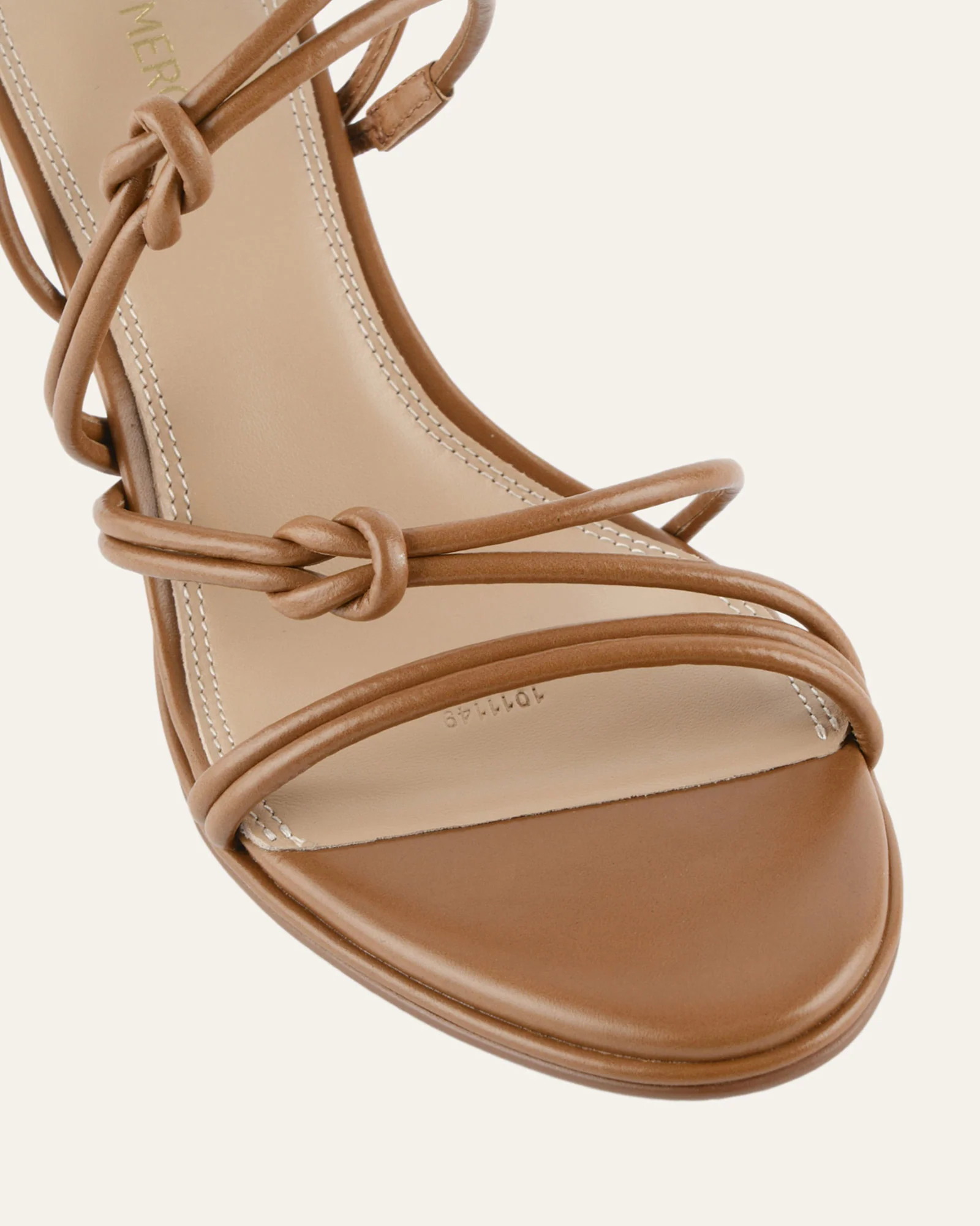 NORMA MID HEEL SANDALS TUSCAN TAN LEATHER - Image 4