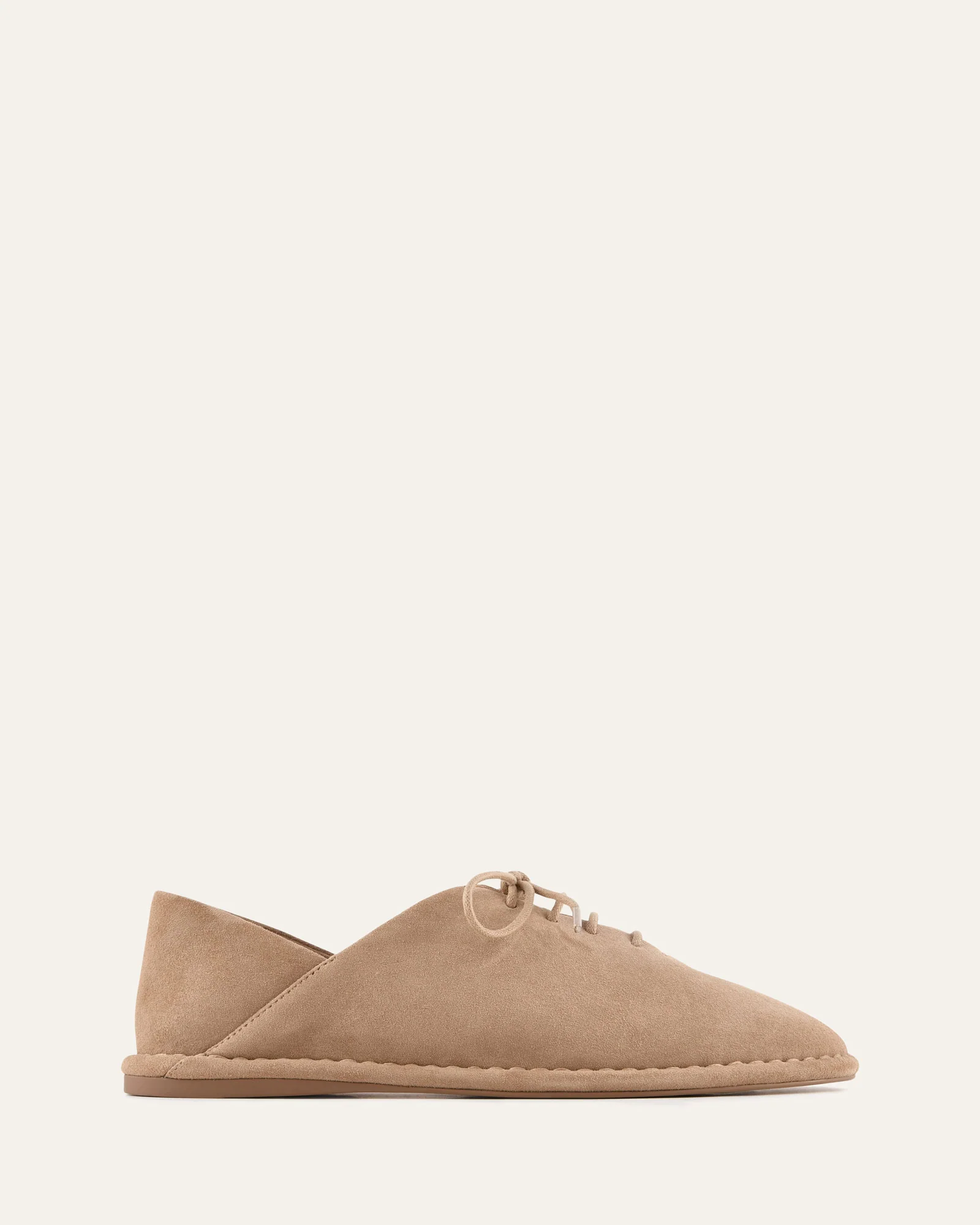 PAISLEY LACE UPS LATTE SUEDE