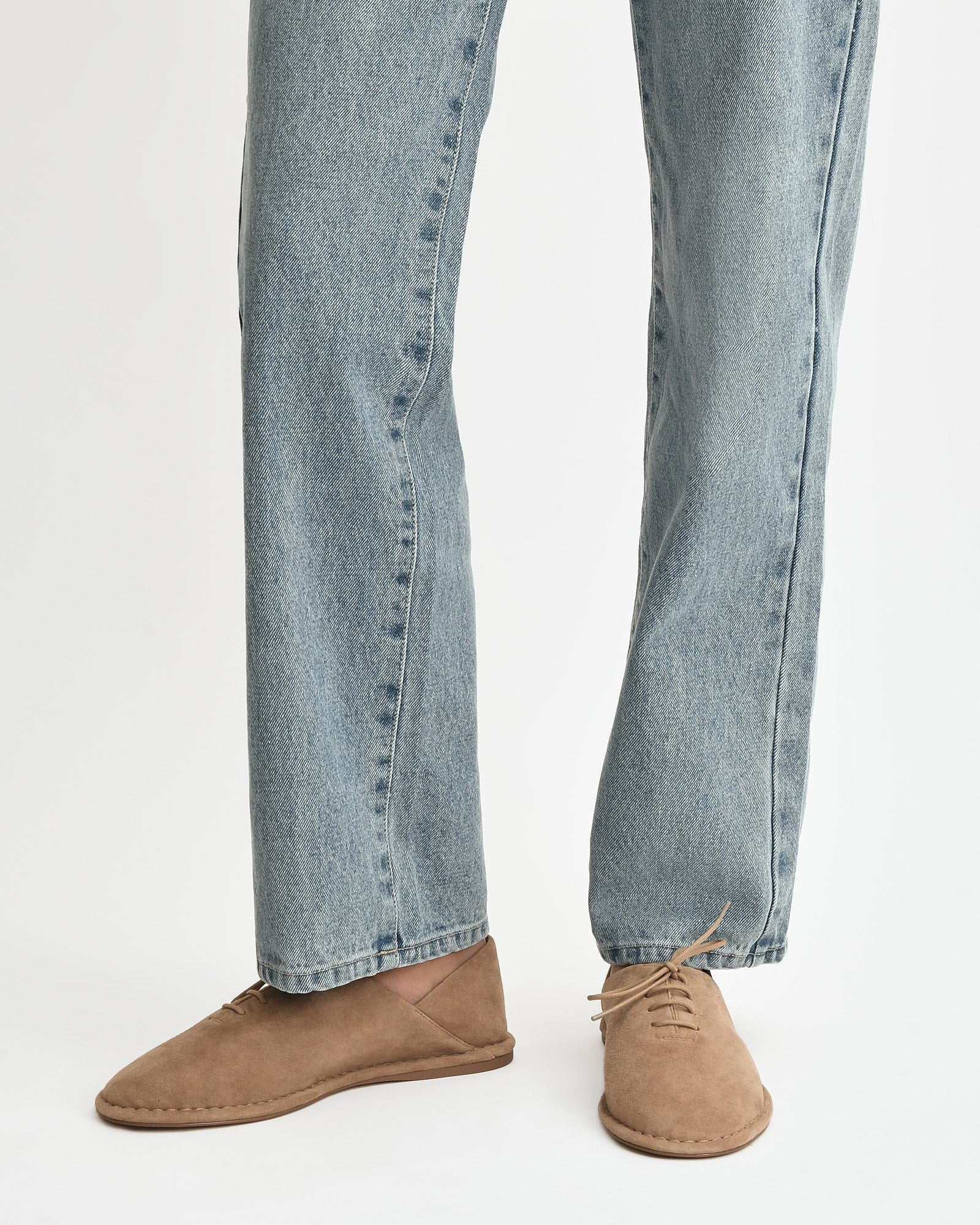 PAISLEY LACE UPS LATTE SUEDE - Image 2