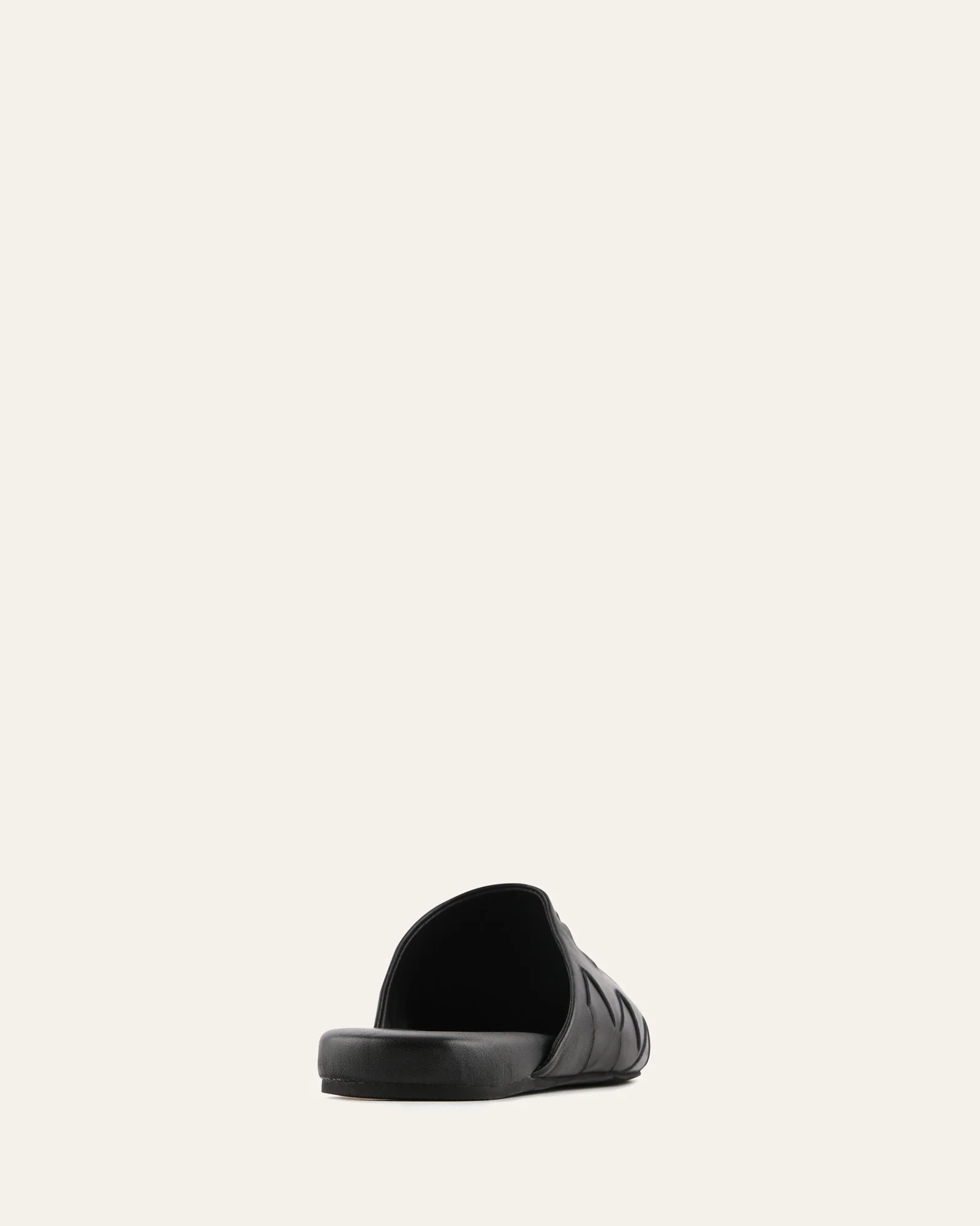REMY CASUAL FLATS BLACK LEATHER - Image 4