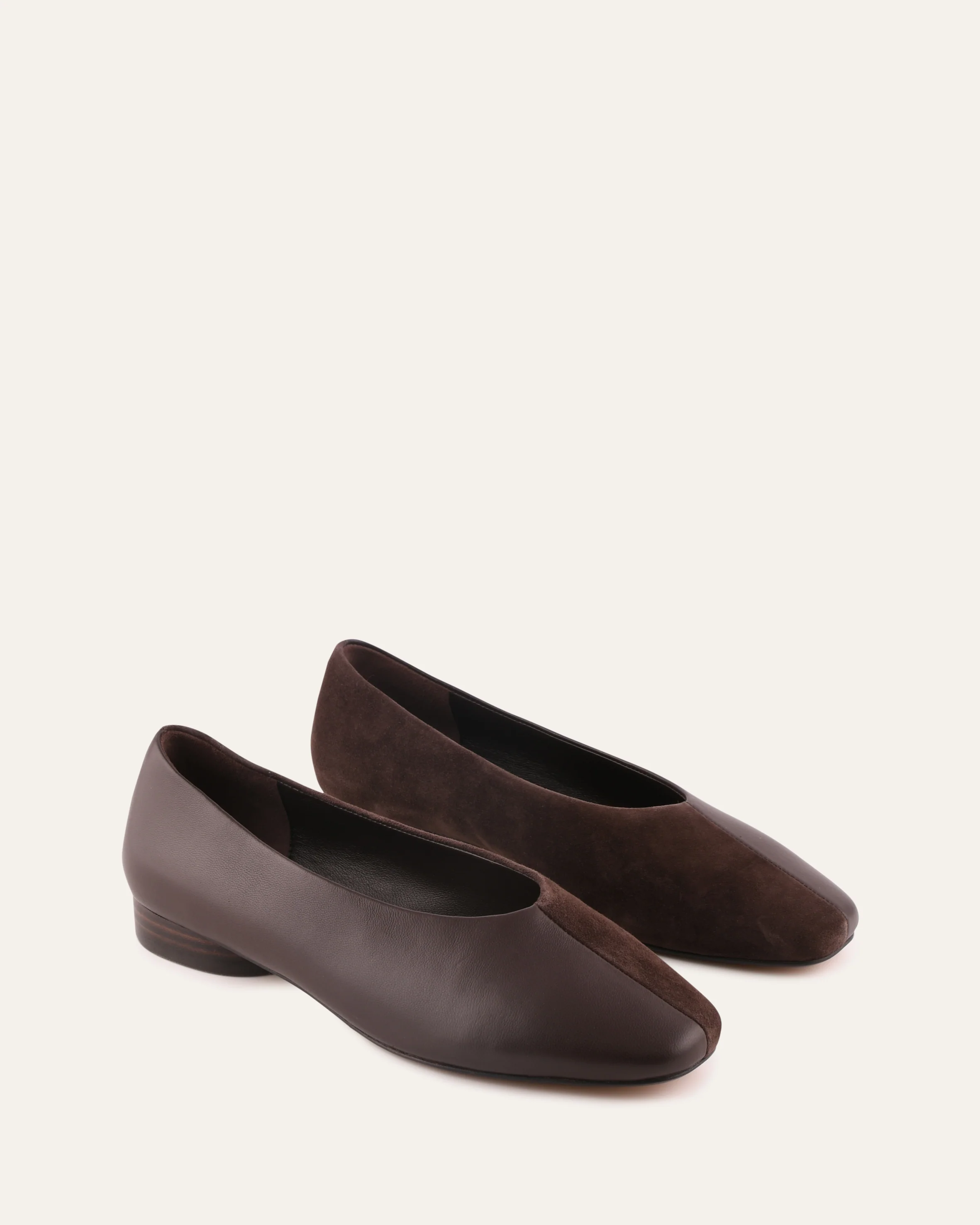 ROXY DRESS FLATS BITTER CHOC MULTI - Image 2