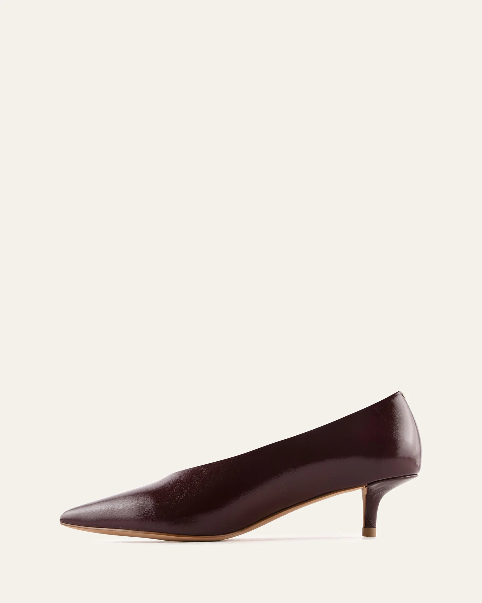 RUSK LOW HEELS MERLOT LEATHER - Image 5