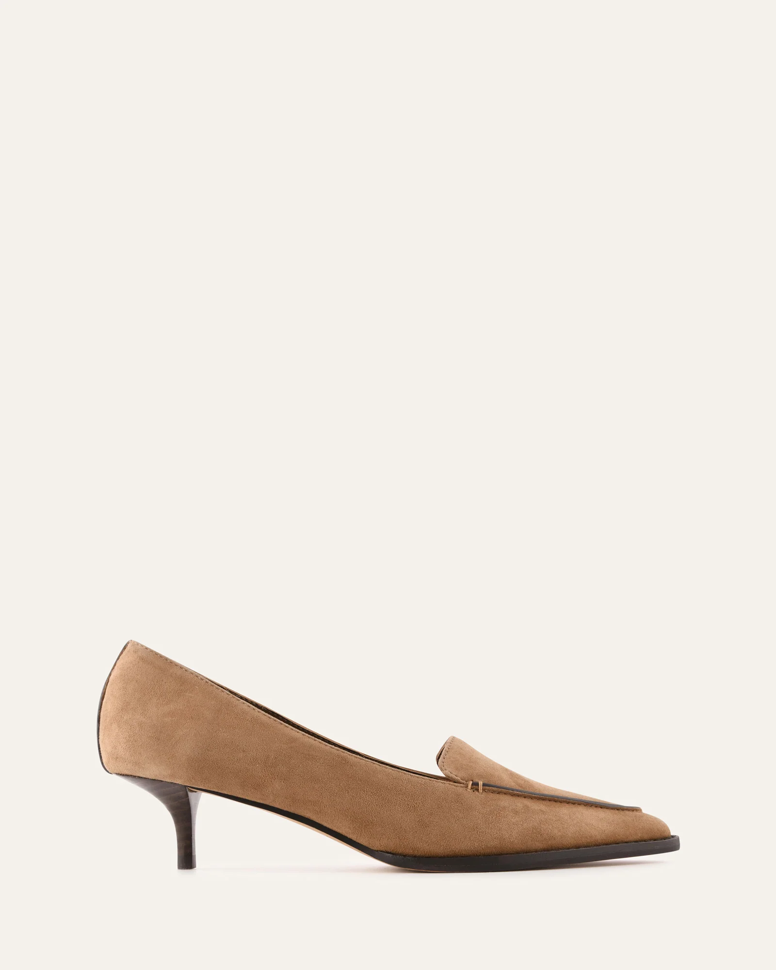 RUTH LOW HEELS BISCUIT SUEDE