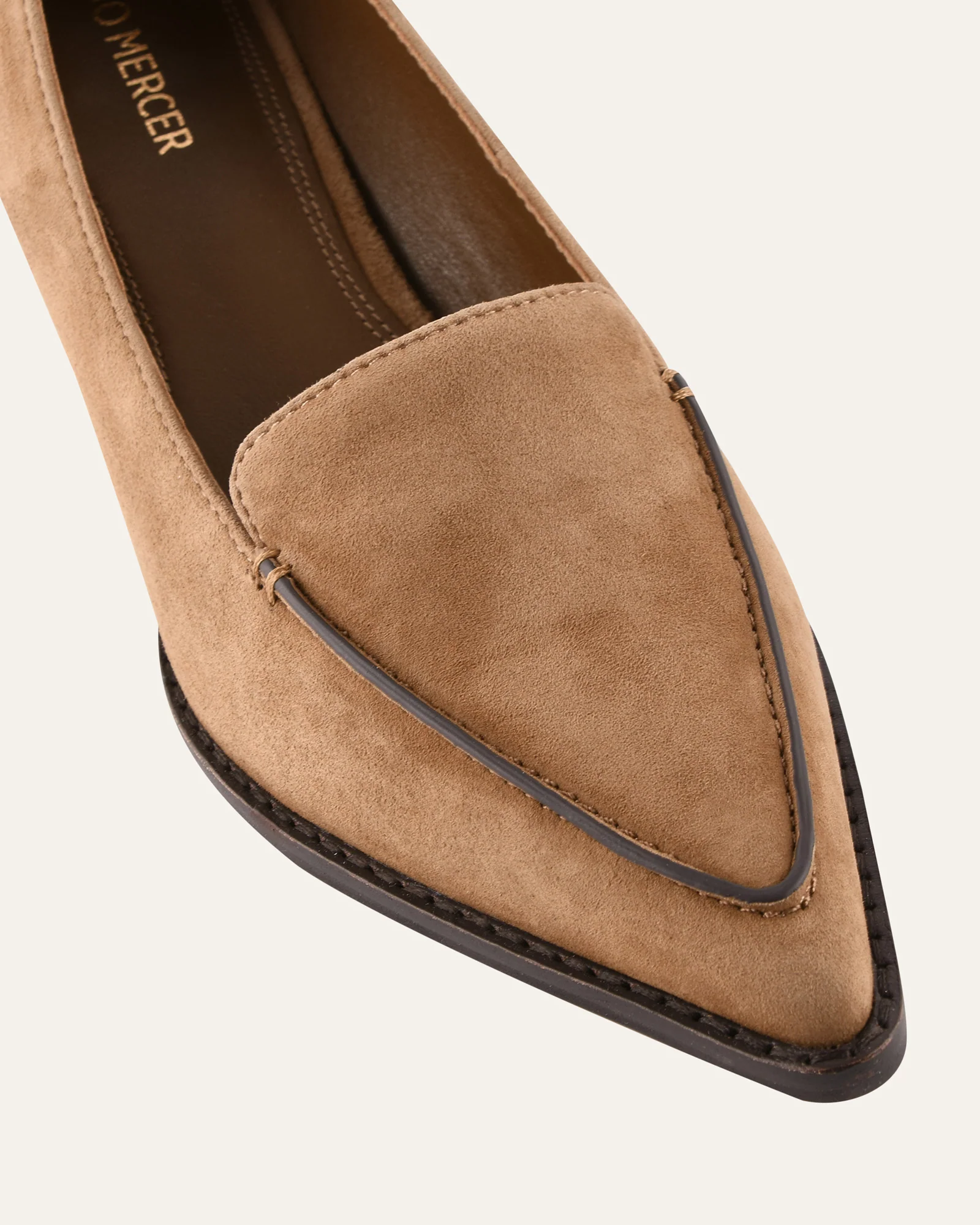 RUTH LOW HEELS BISCUIT SUEDE - Image 3