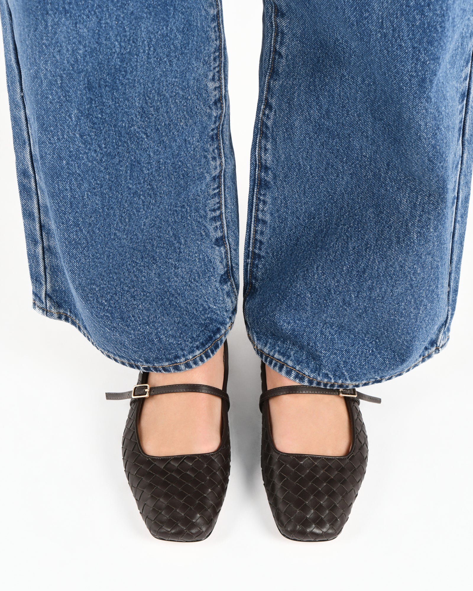 SAILOR BALLET FLATS CACAO LEATHER - Image 7