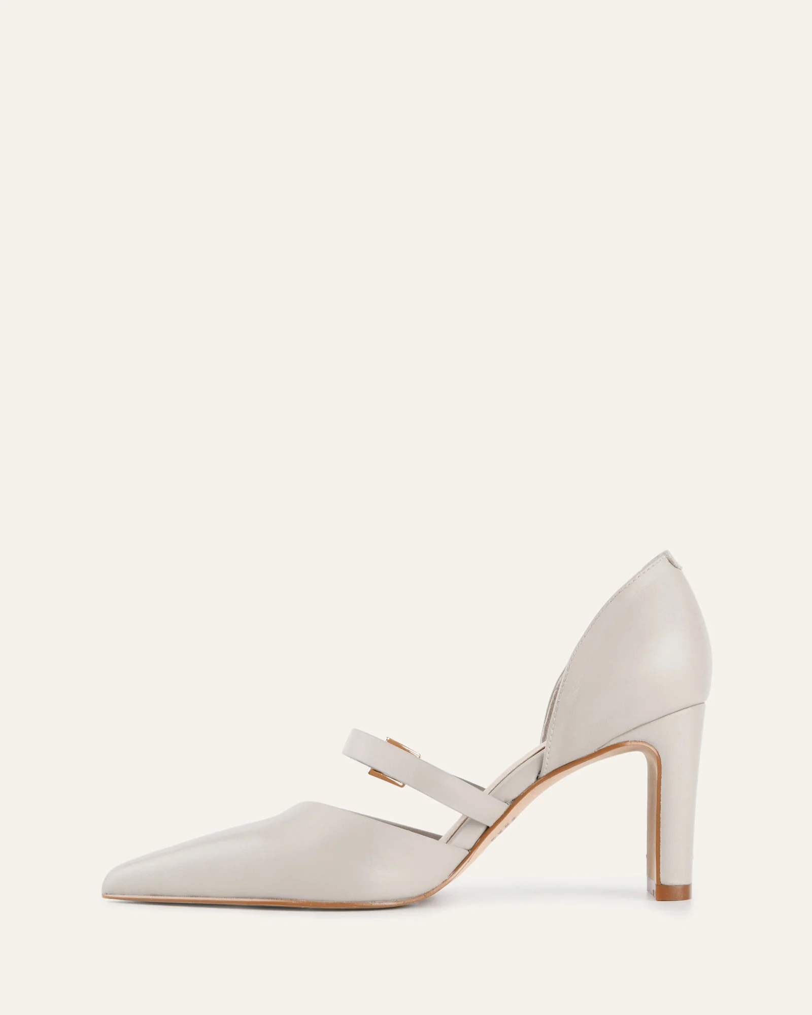 SAWYER HIGH HEELS BONE LEATHER - Image 6