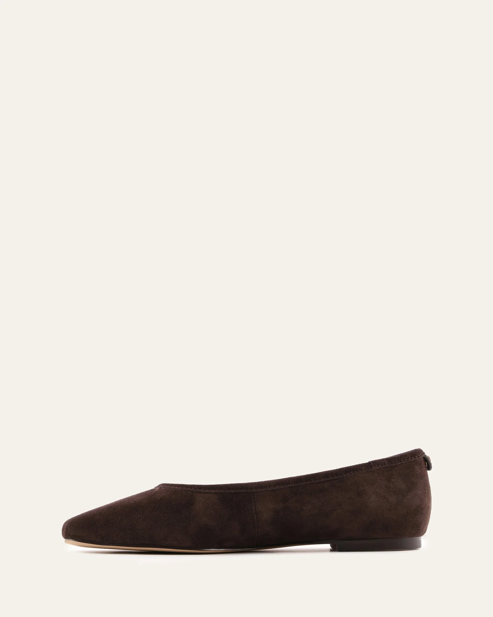 SERENA CASUAL FLATS BITTER CHOC SUEDE - Image 6