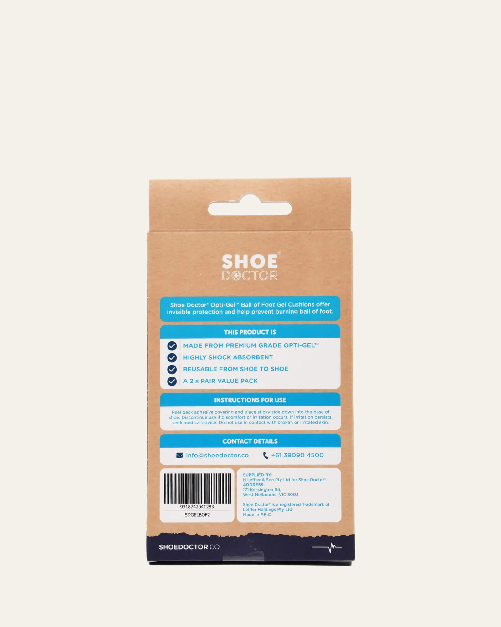 SHOE DOCTOR BALL OF FOOT CUSHIONS - Image 2