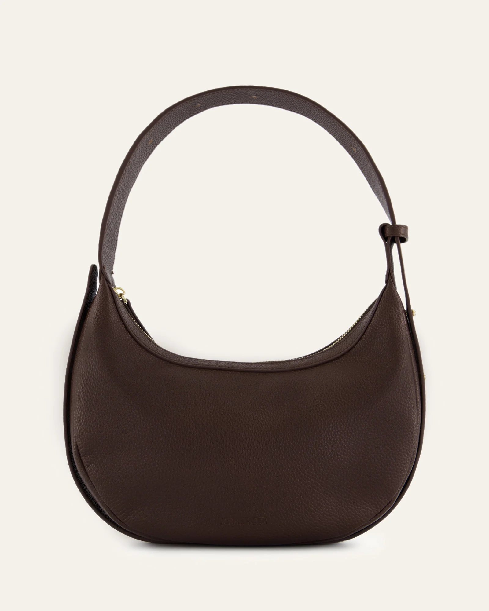 TAYA SHOULDER BAG BITTER CHOC LEATHER