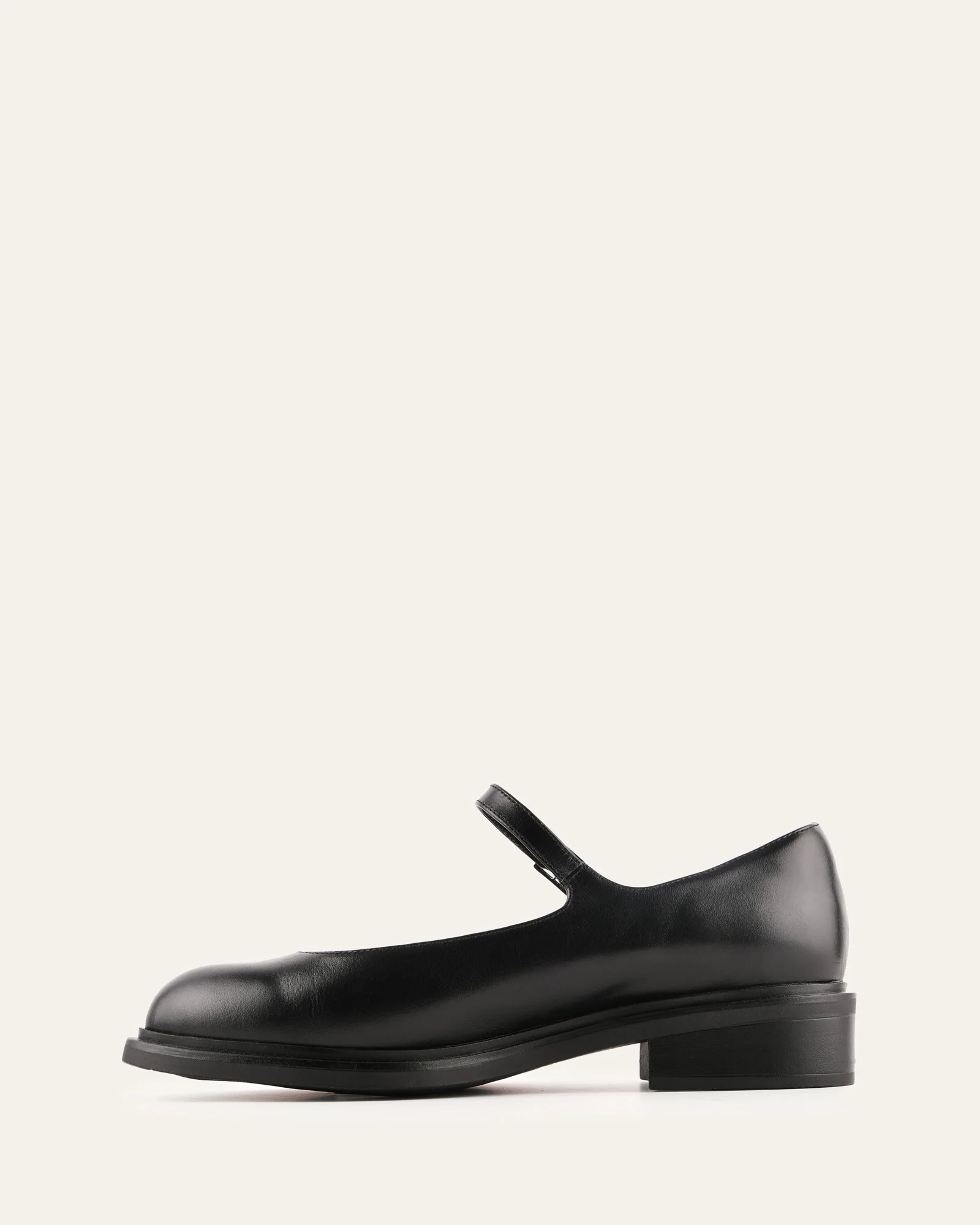WILDE CASUAL FLATS BLACK LEATHER - Image 6